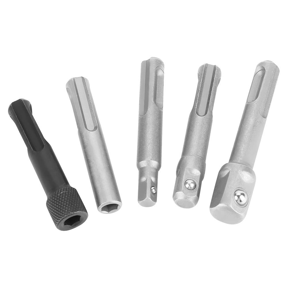 Kuuleyn adattatore presa SDS acciaio set 5 pezzi esagonale