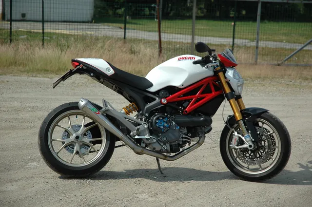 QD Exhaust MaXcone Scarico Completo Monster 796 Inox 2 in 1
