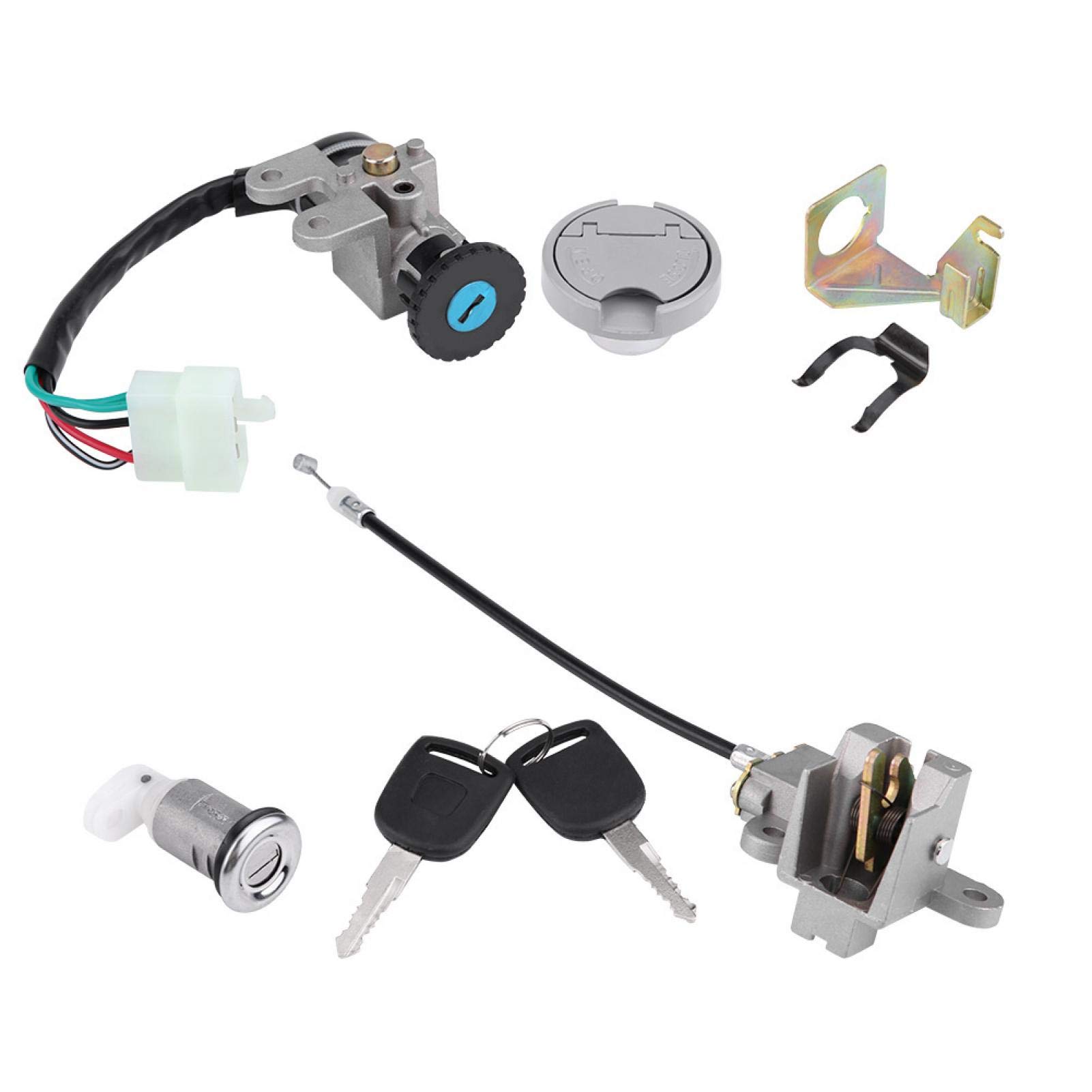 Kuuleyn Blocco Accensione GY6 50cc con Tappo Serbatoio Set