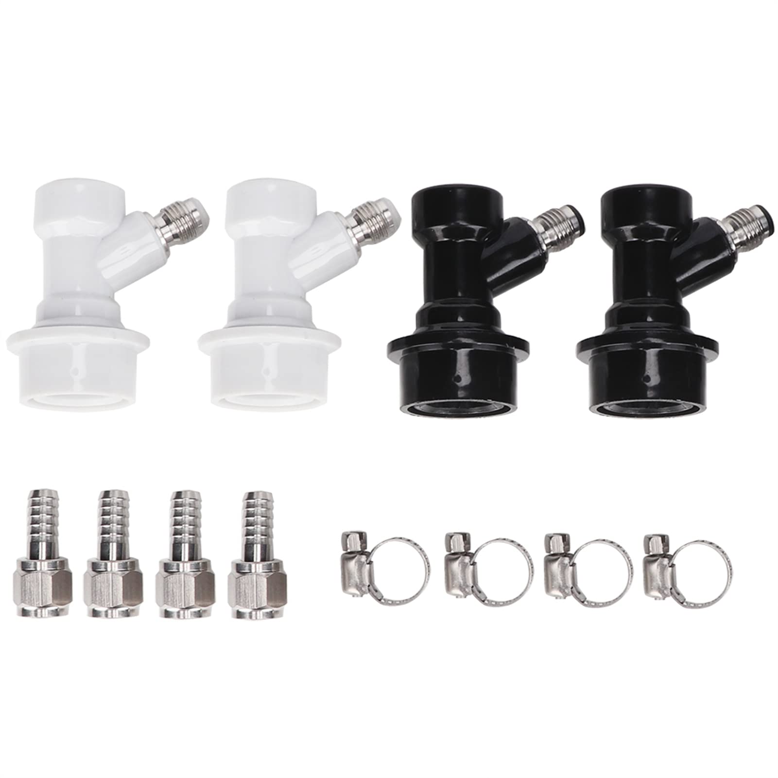 Kuuleyn Set 4 Raccordi Ball Lock MFL Fusti Birra