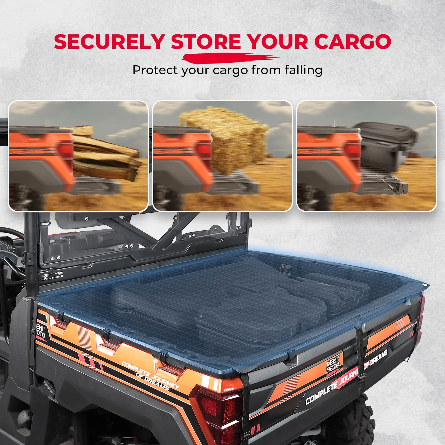 KEMIMOTO B0108-02401 telo cassone Polaris Ranger XP 1000