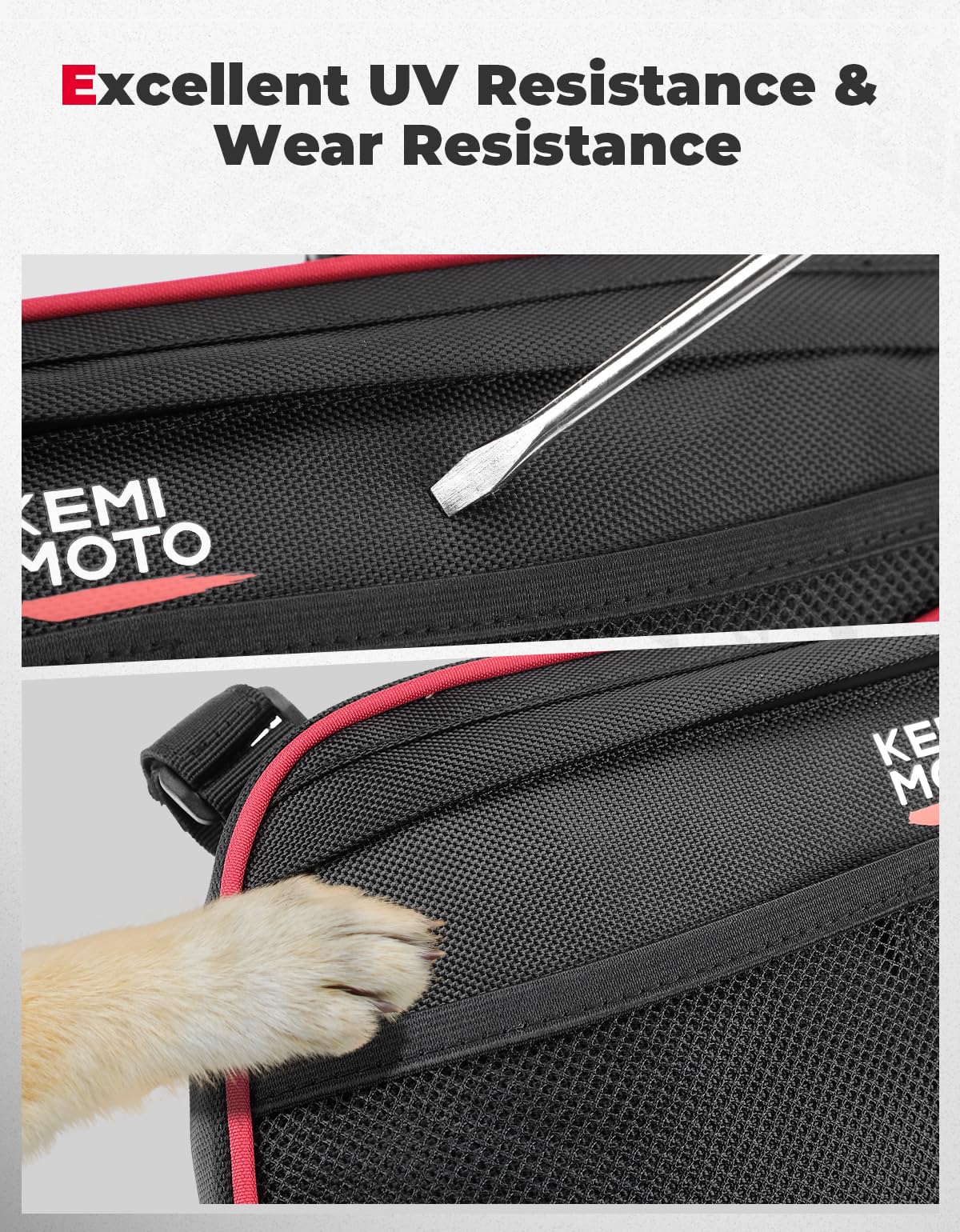KEMIMOTO RZR borsa portiera posteriore Polaris XP 4 1000