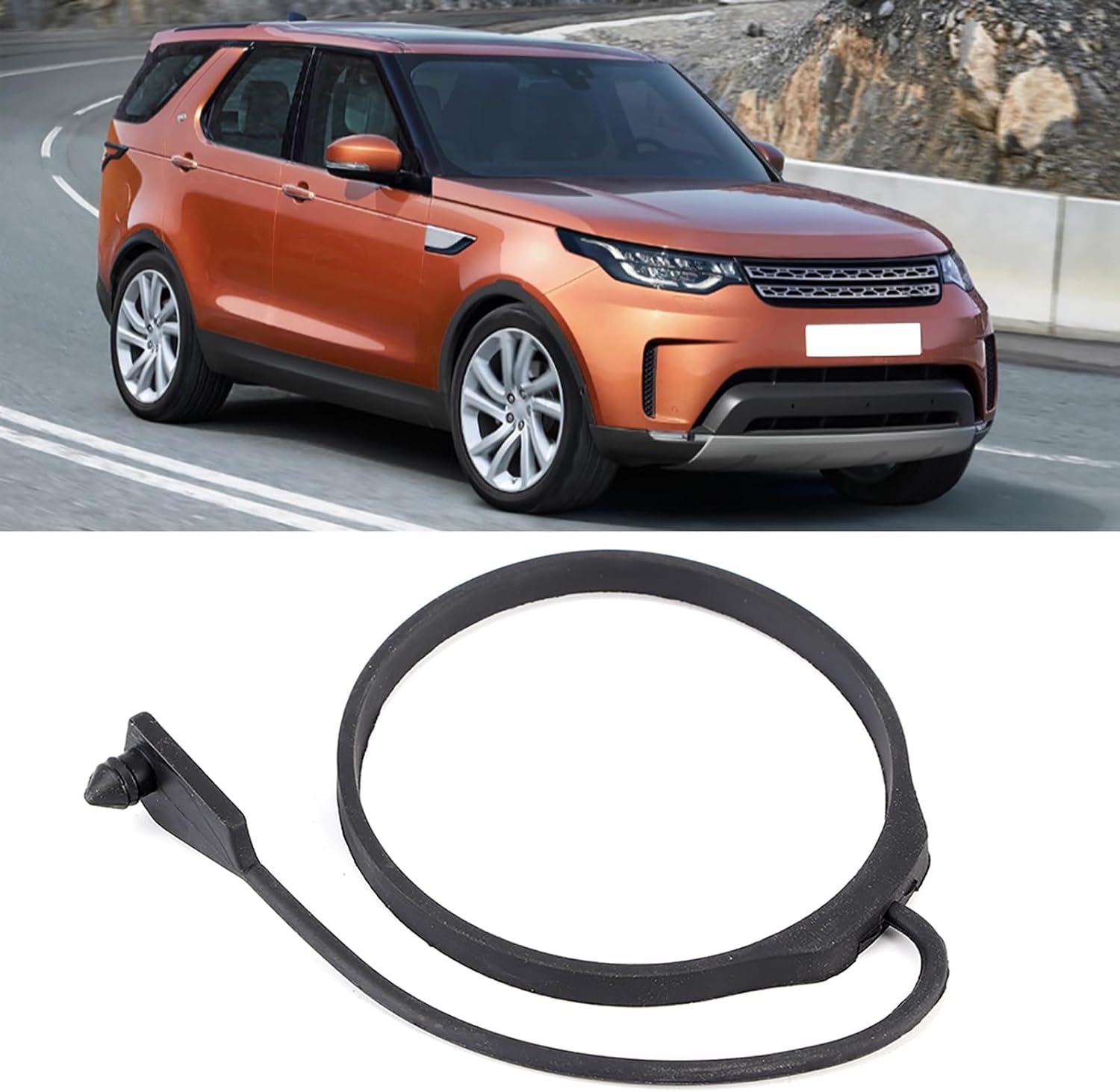 Kuuleyn LR053665 fune tappo serbatoio gomma nera Evoque