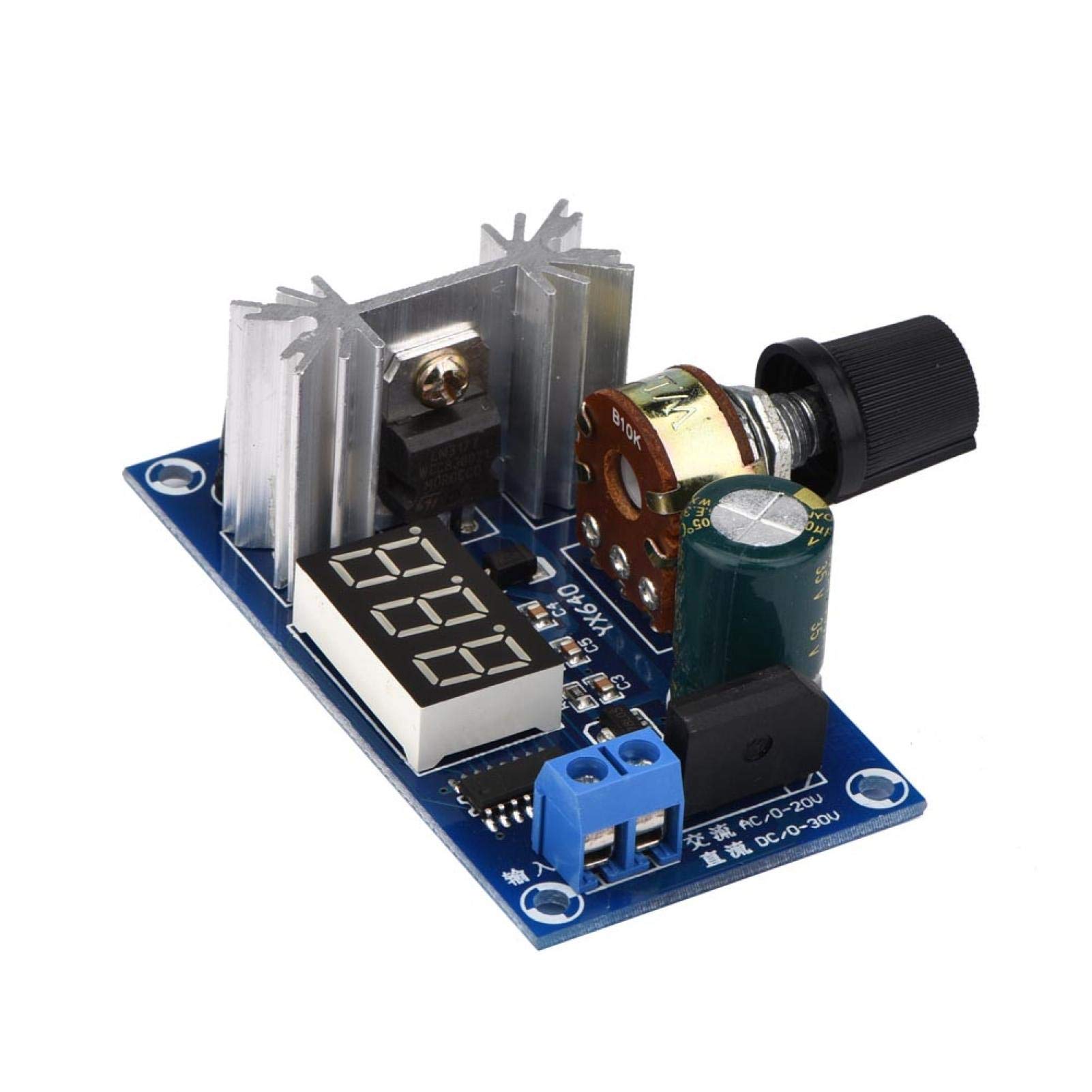 Kuuleyn Regolatore tensione LM317 con display