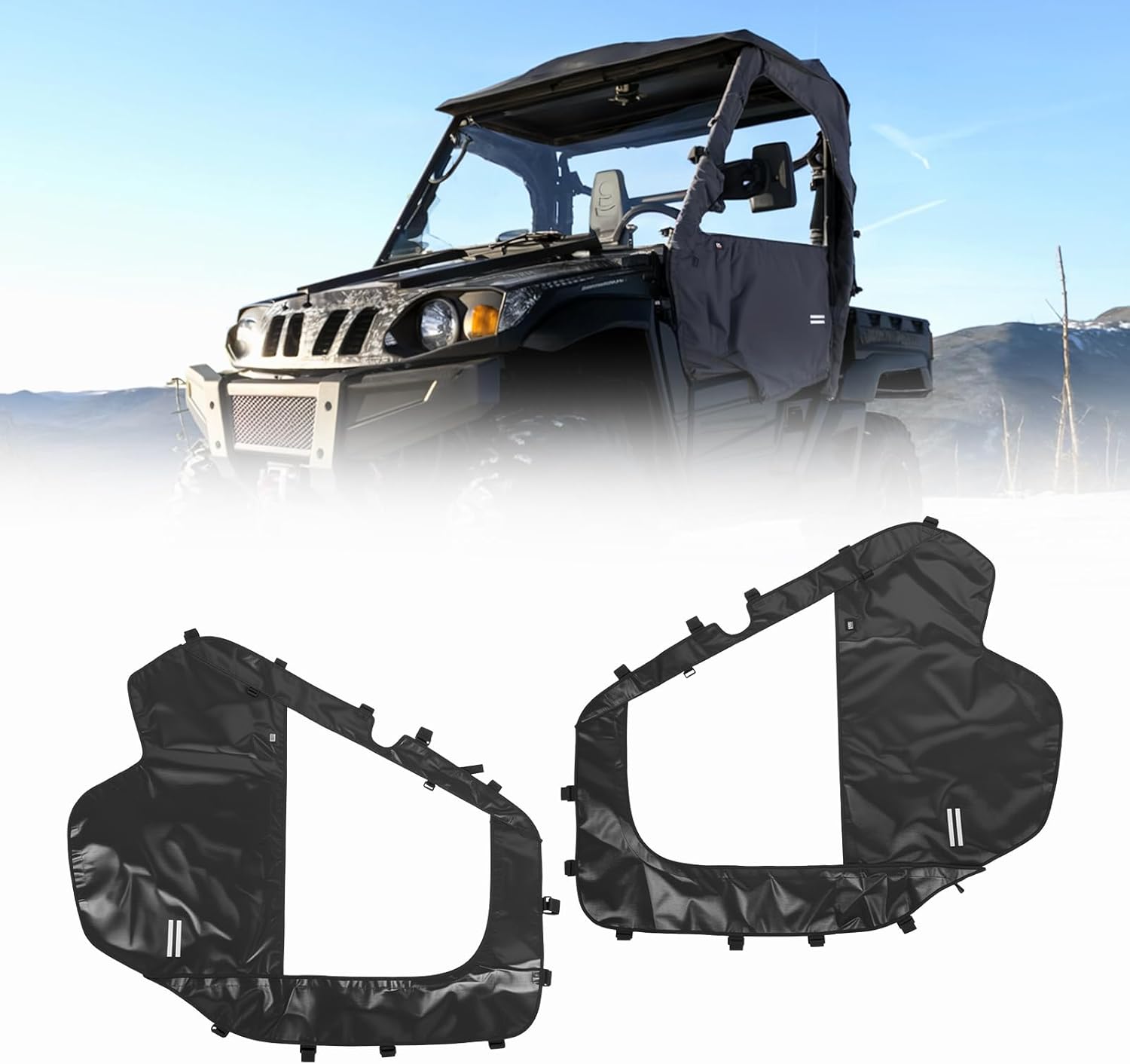 KEMIMOTO 1680D porte cabina UTV per Hisun 500 impermeabili