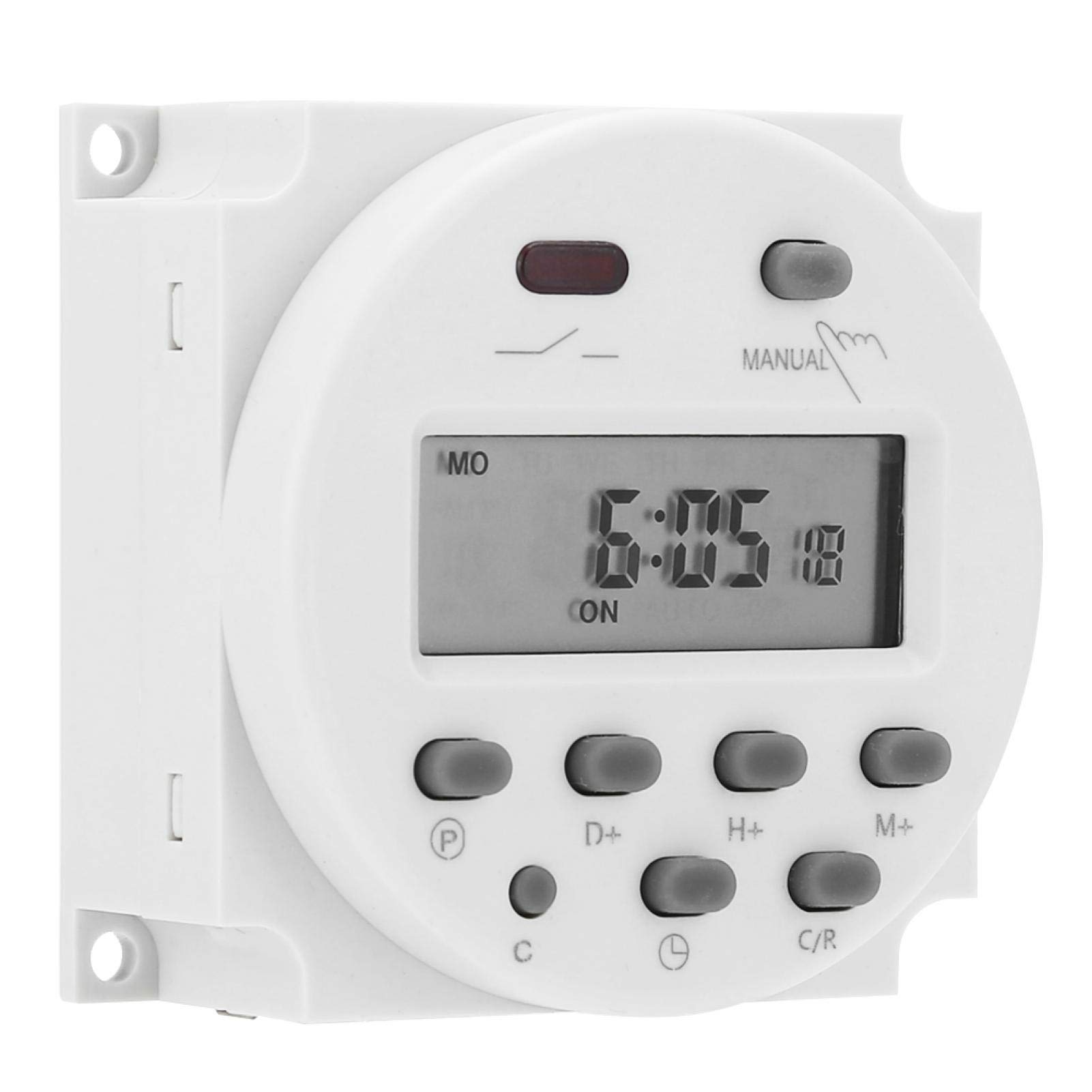 Kuuleyn Interruttore Timer Digitale DC 12V Display LCD Mini