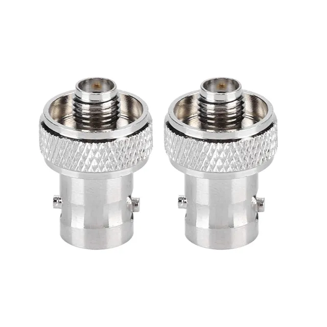 Kuuleyn Adattatore SMA Femmina-BNC Femmina 2 Pezzi 50 Ohm