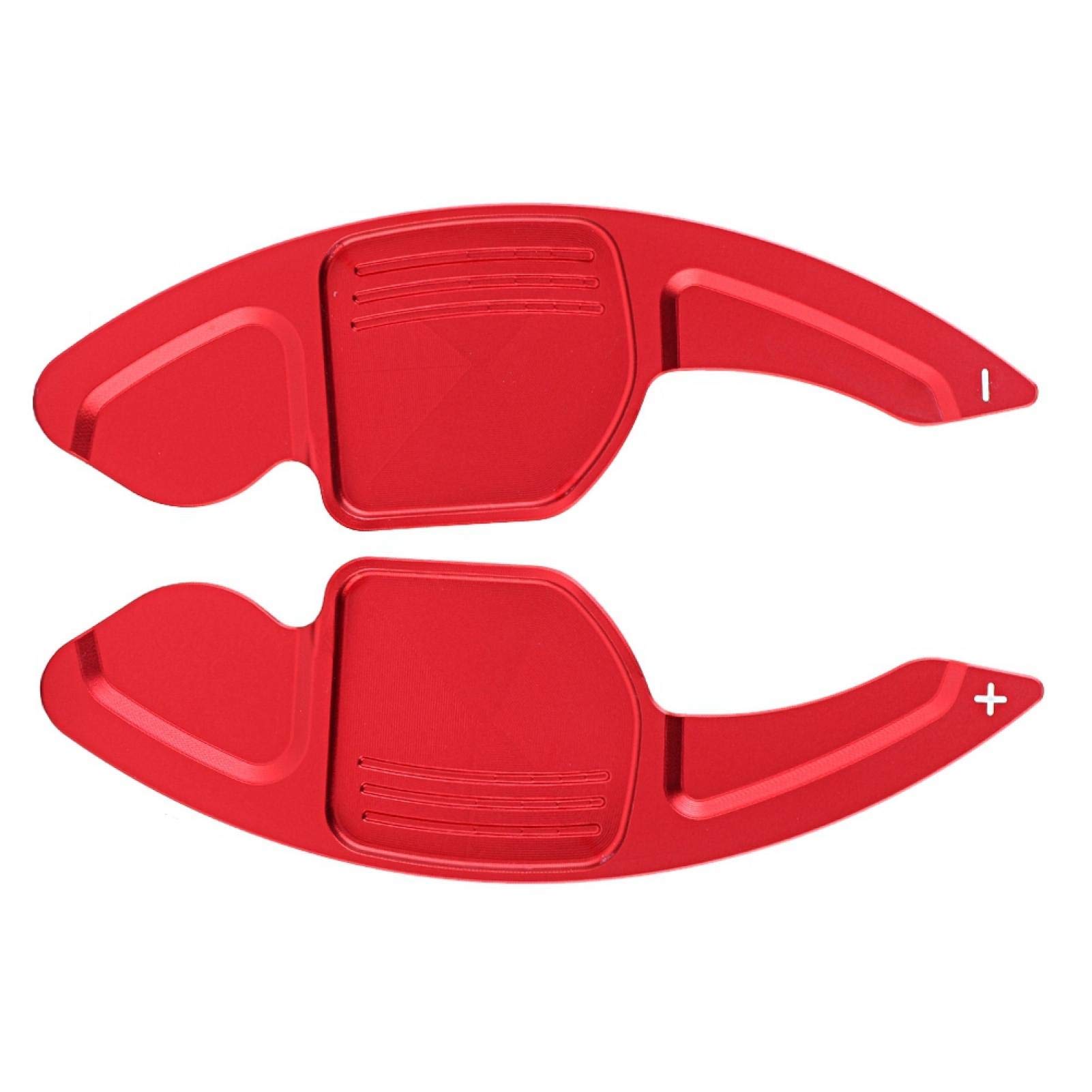 Kuuleyn Palette Cambio Volante Rosse Alluminio 2 Pezzi Audi