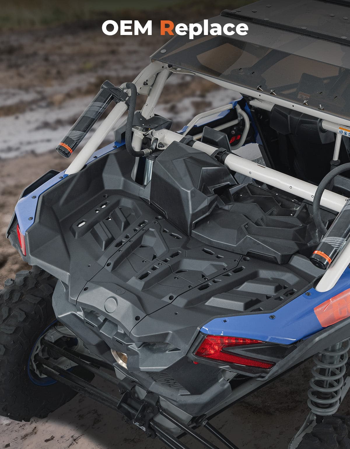 KEMIMOTO Portapacchi Posteriore Can-Am Maverick X3 HDPE
