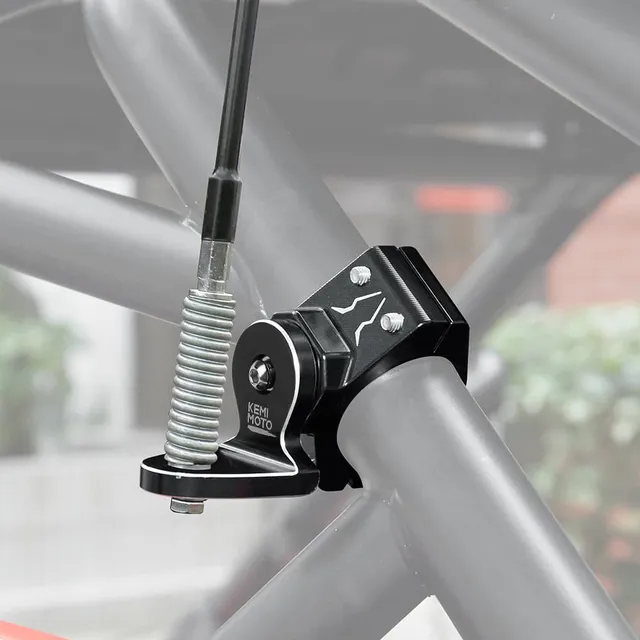 Kemimoto B0111-02504BK supporto bandiera 1pz alluminio 44-51mm