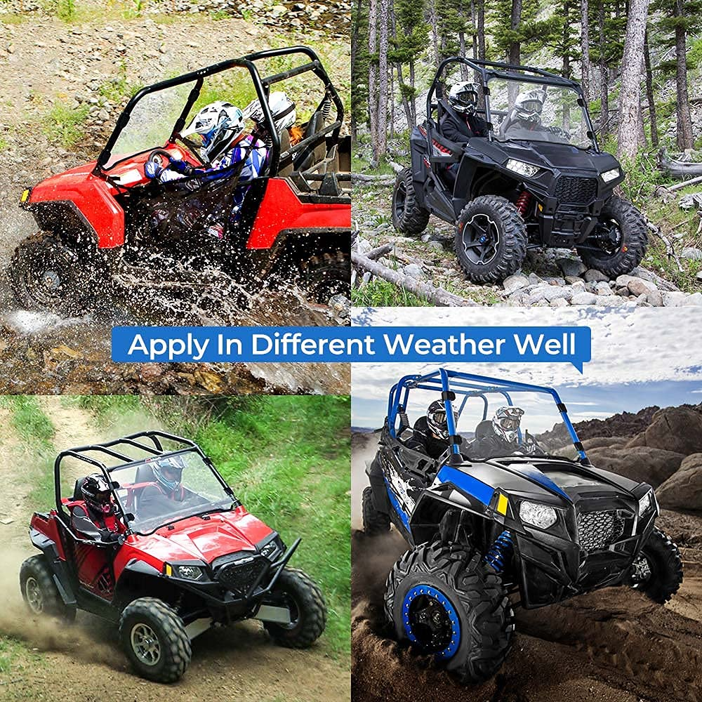 Kemimoto RZR 800 parabrezza anteriore intero in policarbonato
