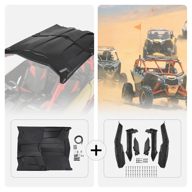 KEMIMOTO Maverick X3 MAX Kit Tetto Rigido e Parafanghi