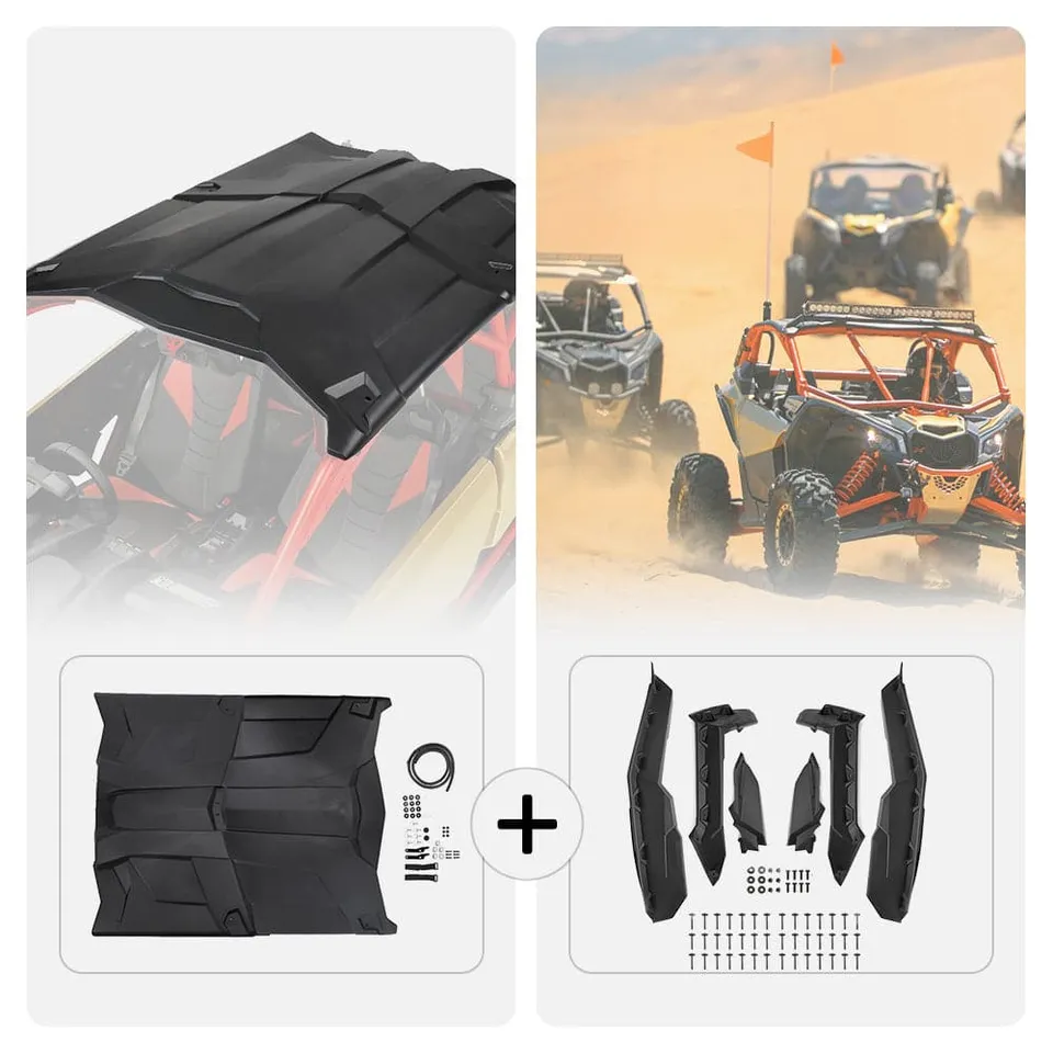 KEMIMOTO Maverick X3 MAX Kit Tetto Rigido e Parafanghi