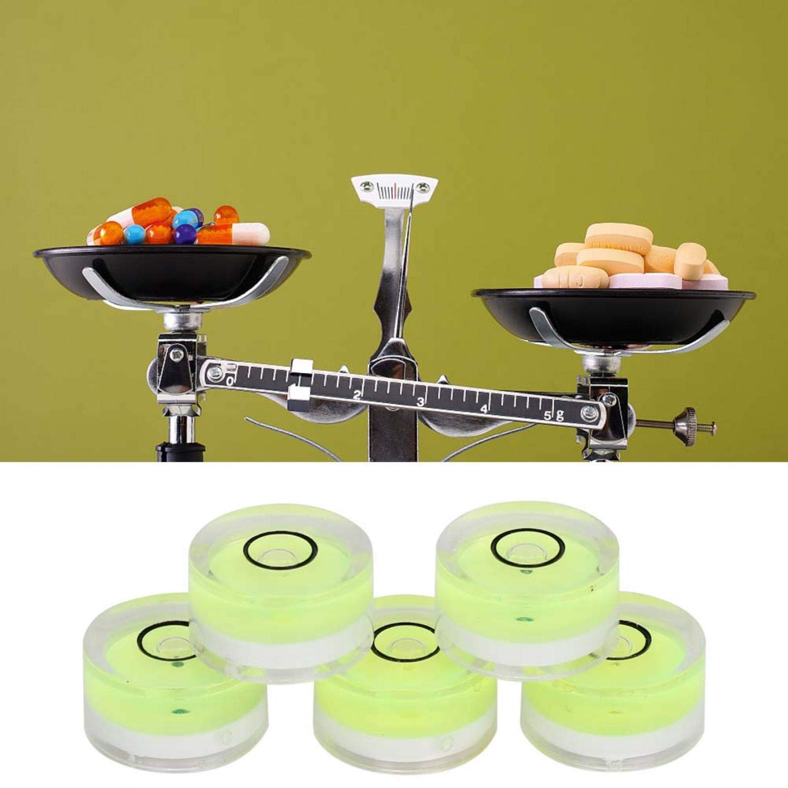 Kuuleyn livella a bolla mini tonda 15 mm 5 pezzi ABS