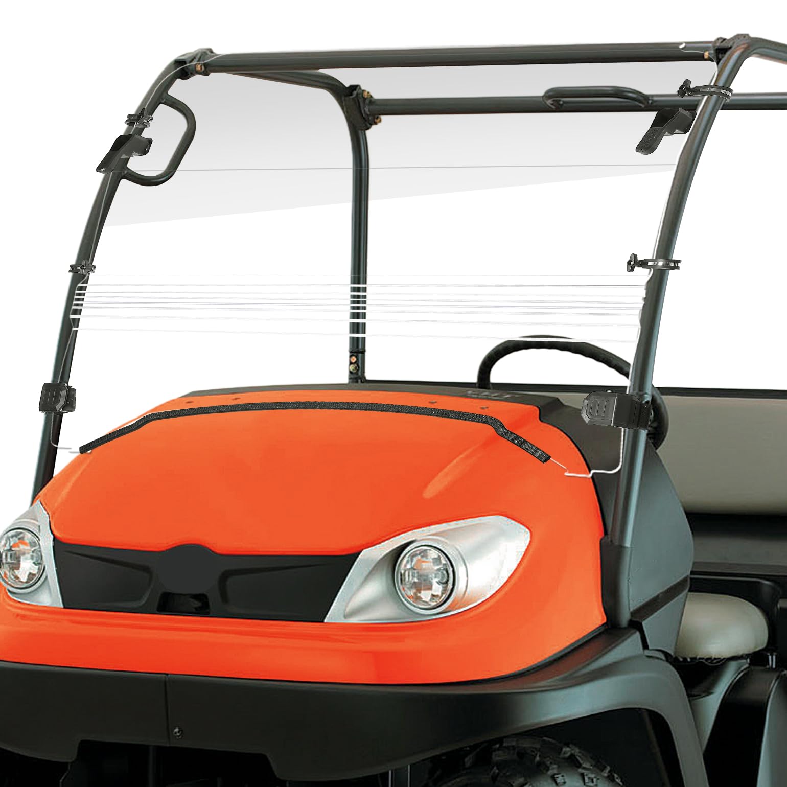 KEMIMOTO RTV B0110-12601CL parabrezza Kubota 400/500/520 antigraffio