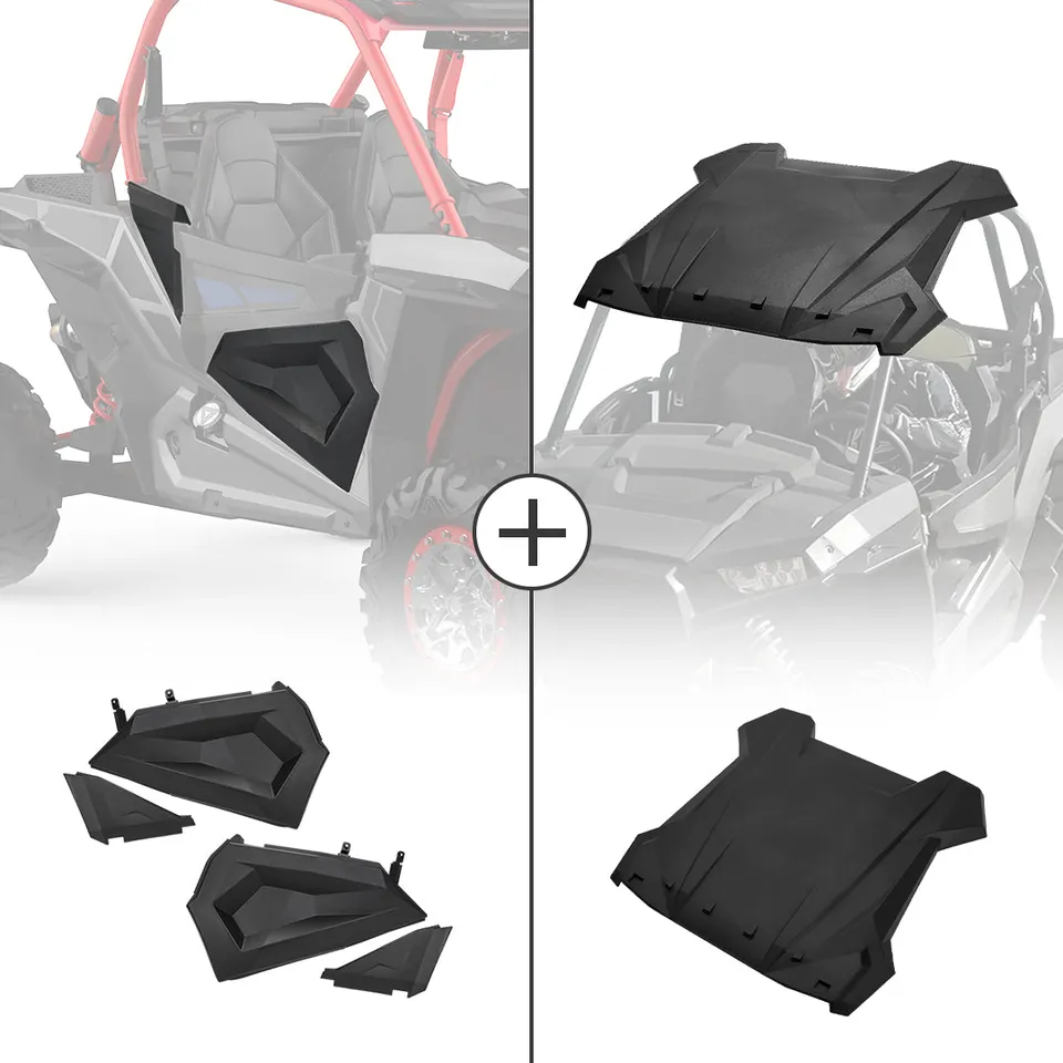 KEMIMOTO RZR kit pannelli porta inferiori + tetto rigido sportivo