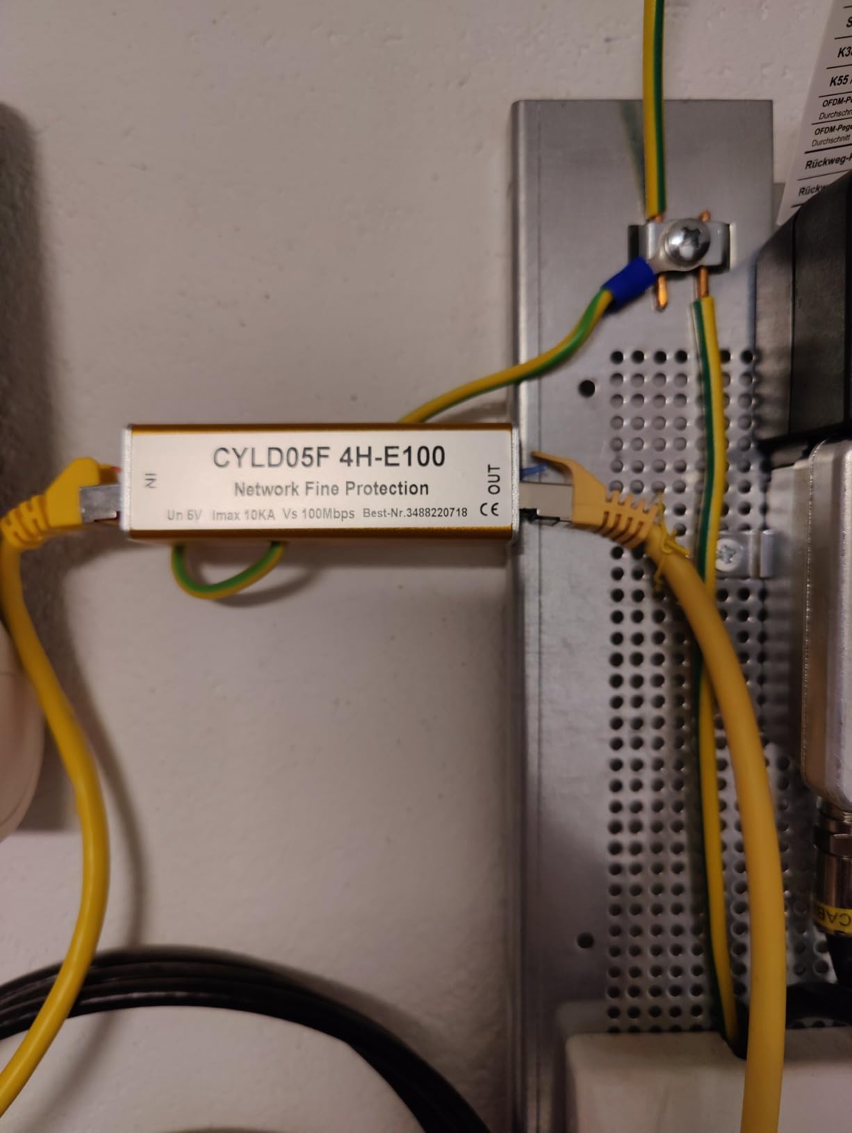 AOWINHIT 5V Protezione Sovratensione RJ45 RJ11 Ethernet