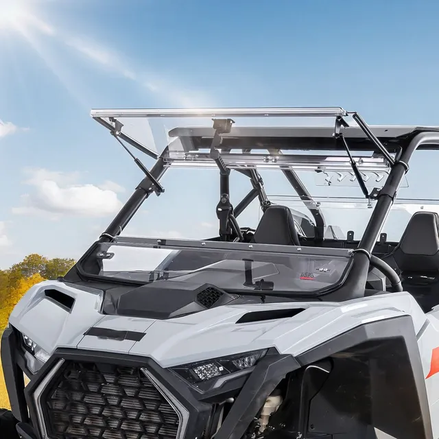 KEMIMOTO RZR PRO Flip 3-in-1 parabrezza Polaris RZR PRO antipolvere