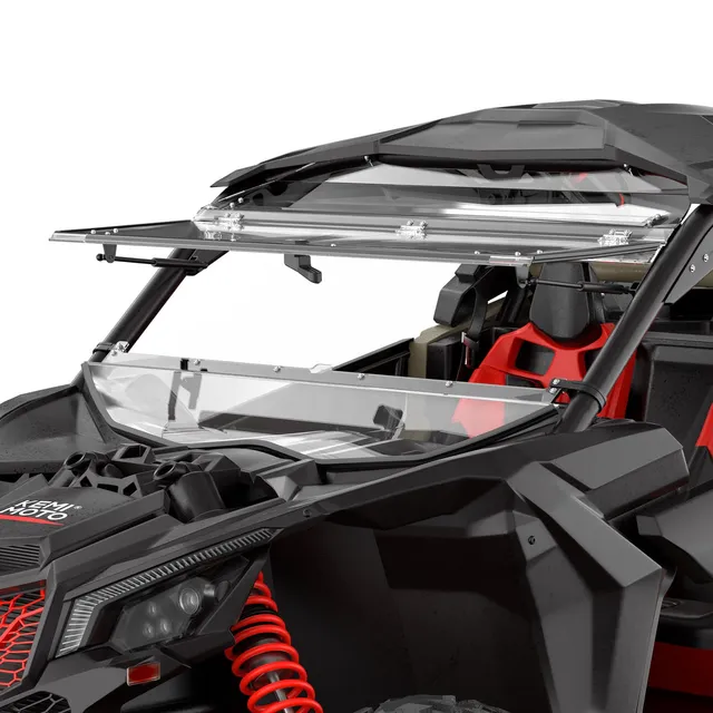 KEMIMOTO Parabrezza Apribile PC Maverick X3 Antigraffio