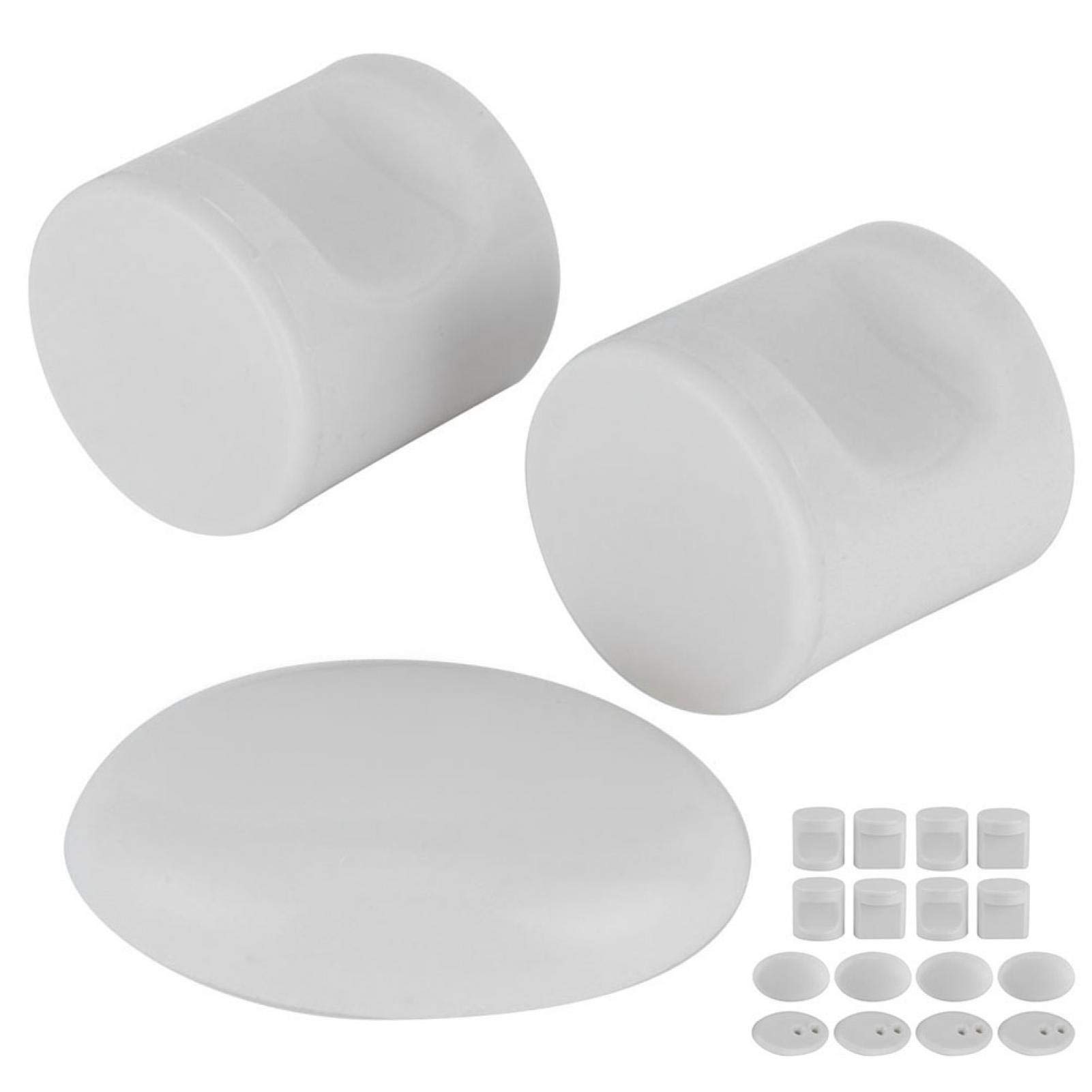 Kuuleyn manopole vetro doccia L38W 4 set doppio lato
