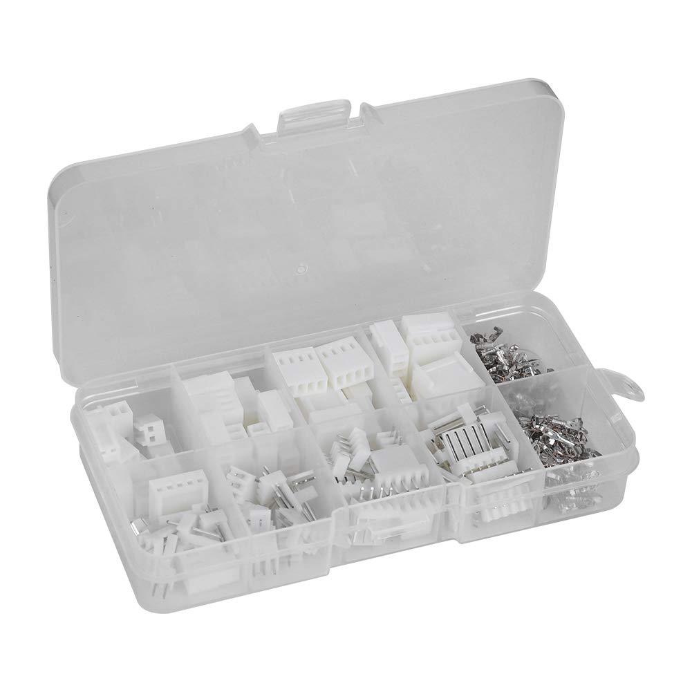 Kuuleyn JST-XH kit connettori elettrici 230 pezzi 2/3/4/5 pin