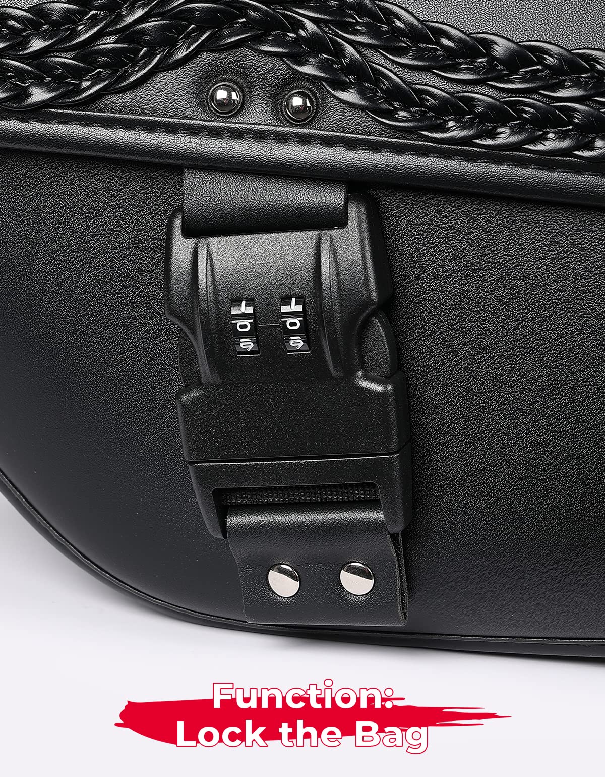 KEMIMOTO Sportster borse laterali 28L con serratura