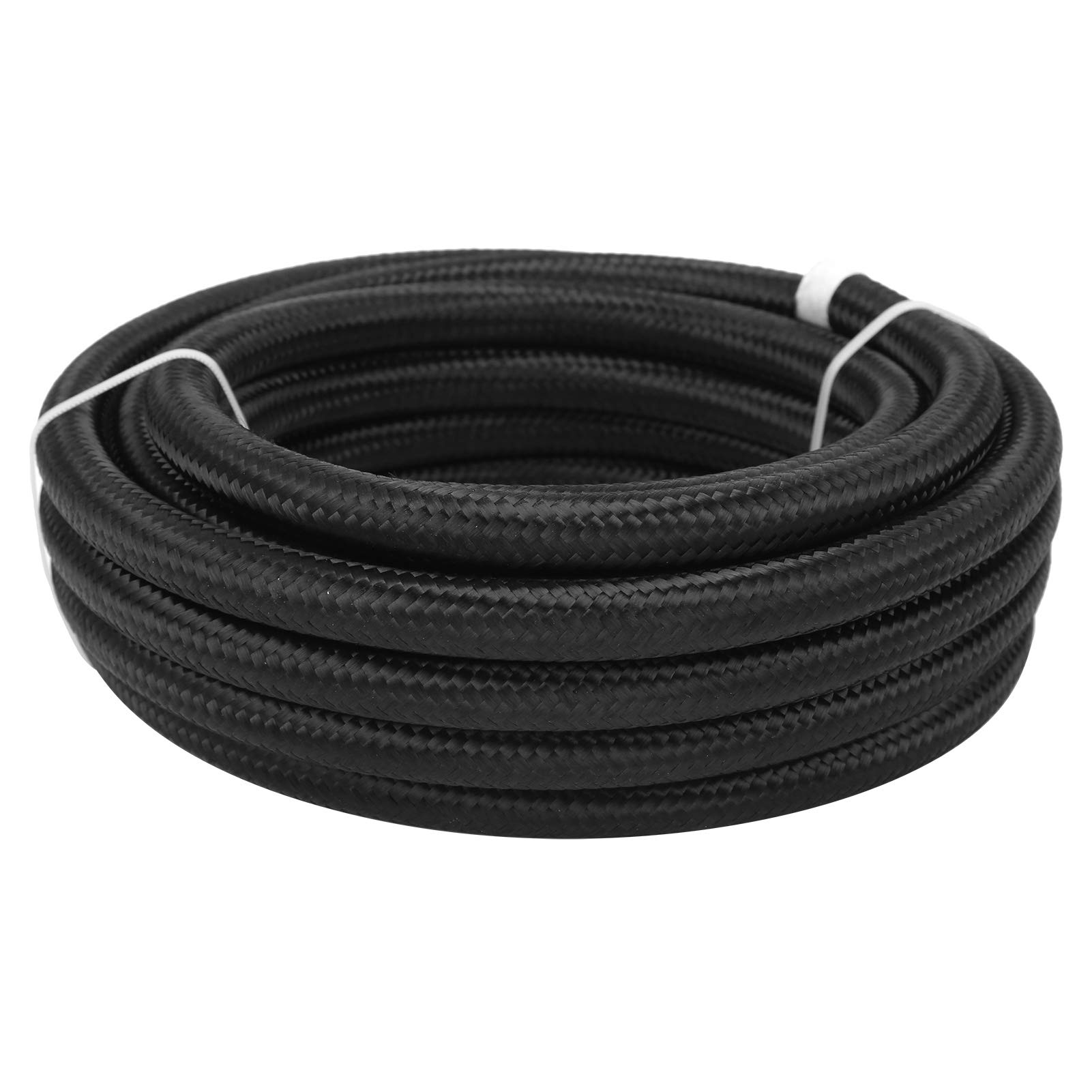 Kuuleyn Tubo carburante intrecciato 6AN 6 m nero