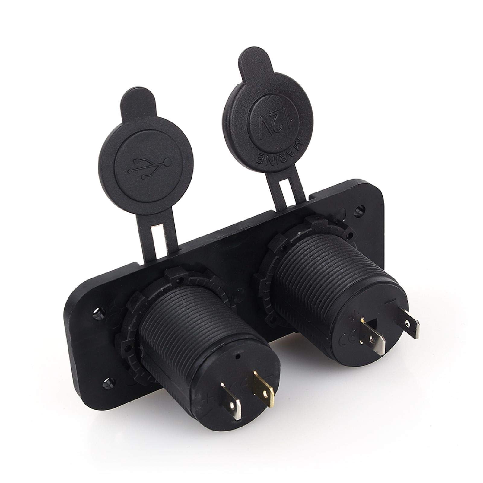 Kuuleyn Sdoppiatore Accendisigari Auto Doppio USB 12V