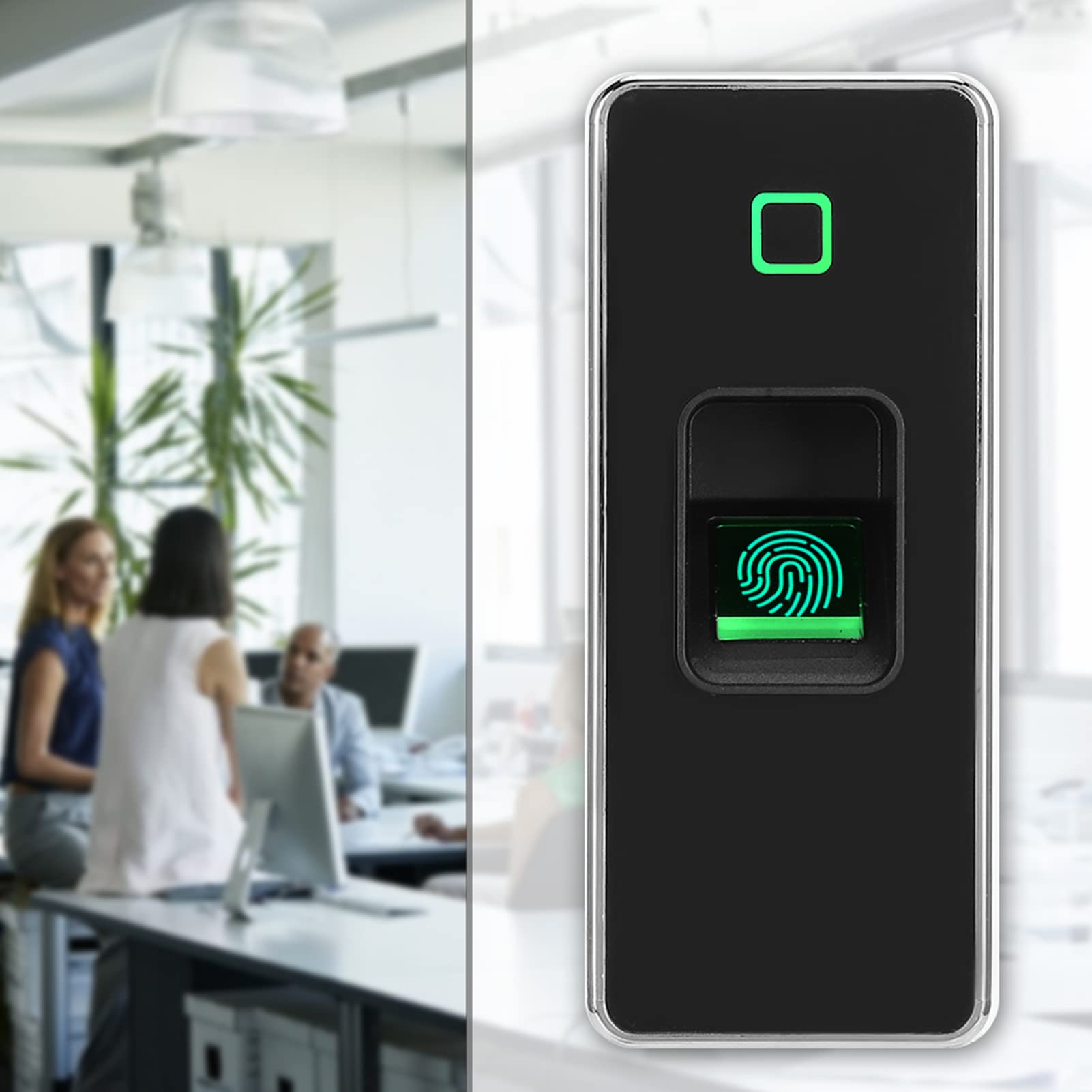 Kuuleyn Controller Accessi RFID Impronte Tastiera Controllo Accessi Metallo