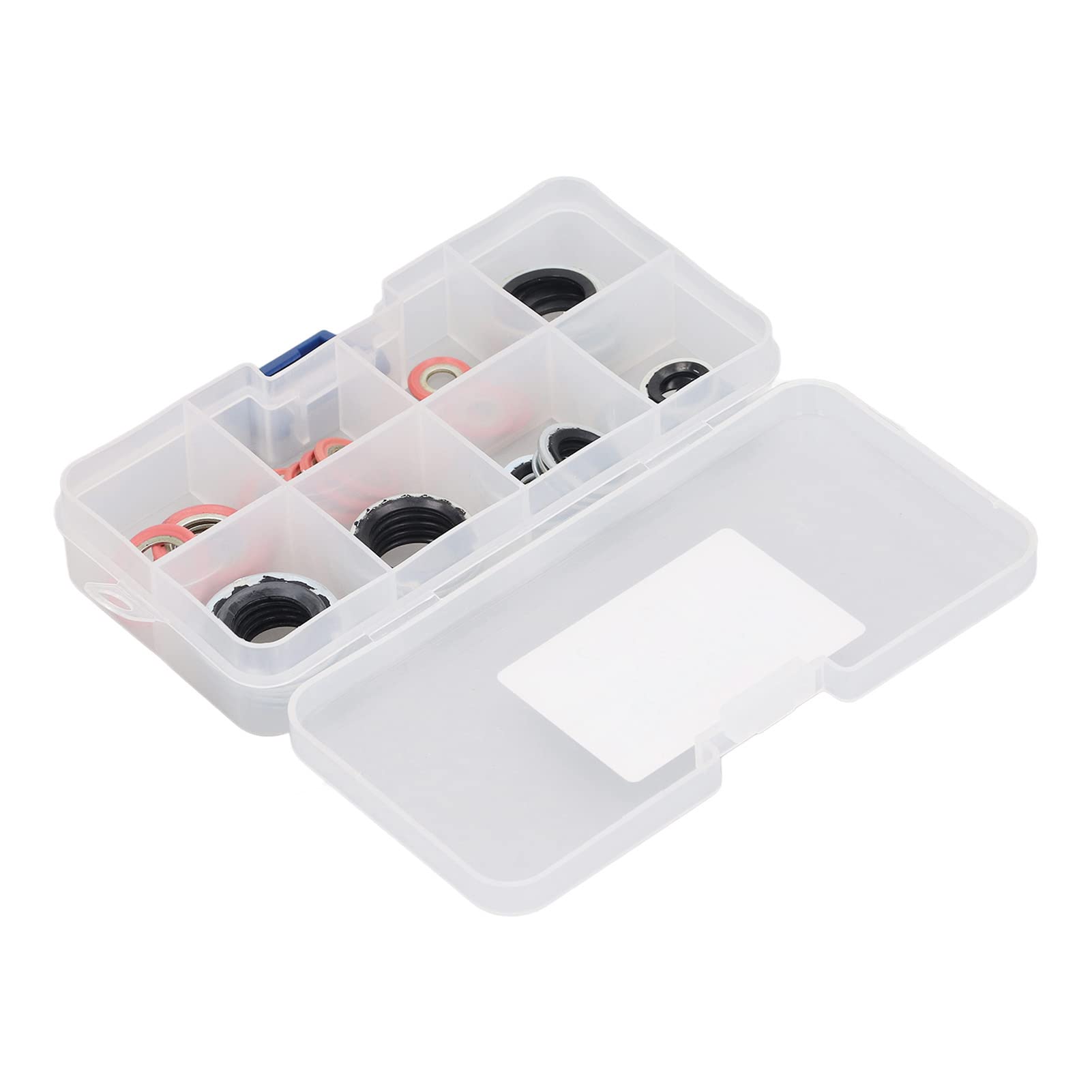 AOWINHIT Kit Guarnizioni Clima Auto 40 Pezzi Alluminio