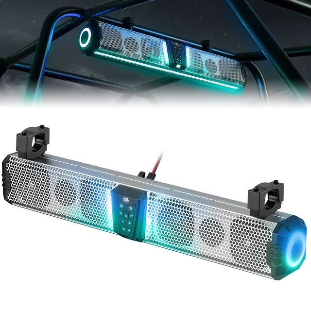 KEMIMOTO Midnight S80 Soundbar 32" Alluminio RGB Argento