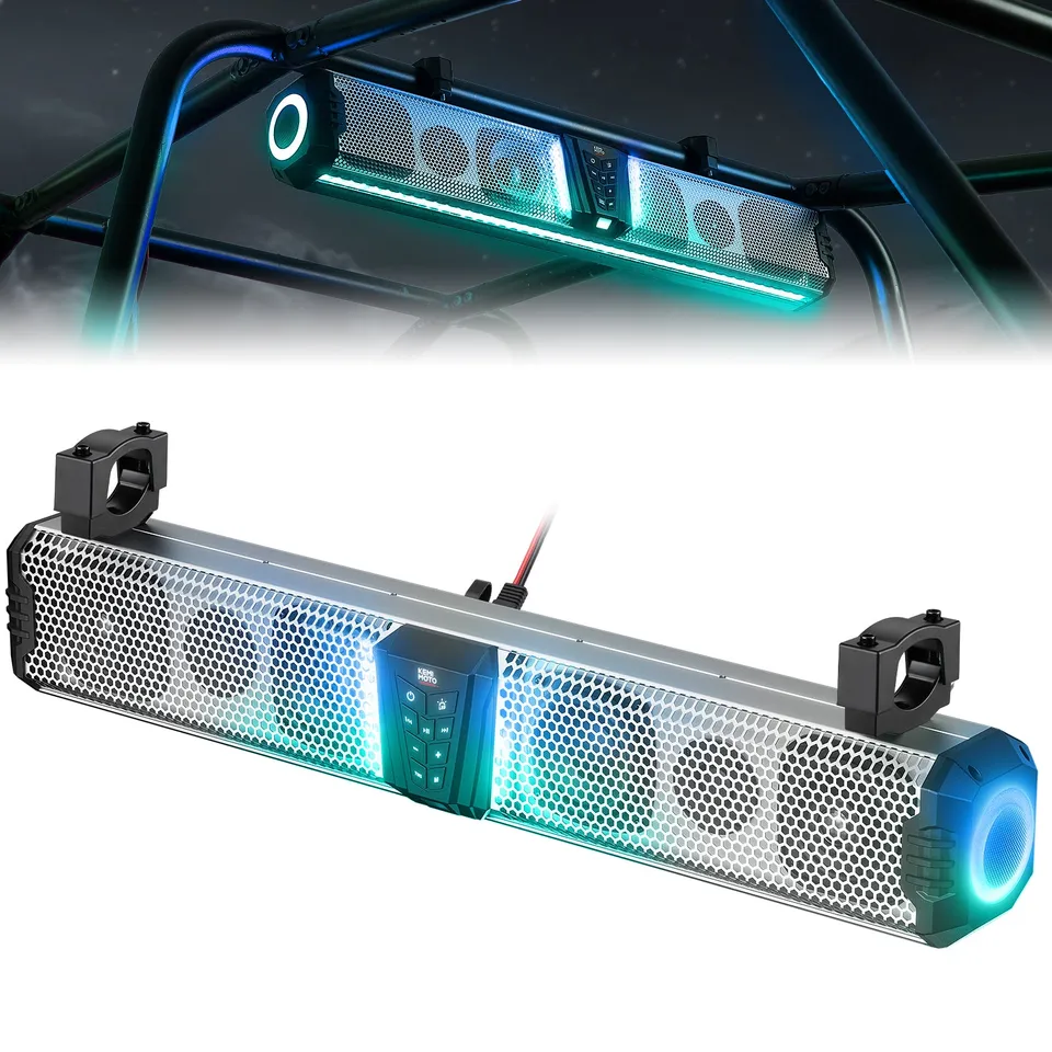 KEMIMOTO Midnight S80 Soundbar 32" Alluminio RGB Argento