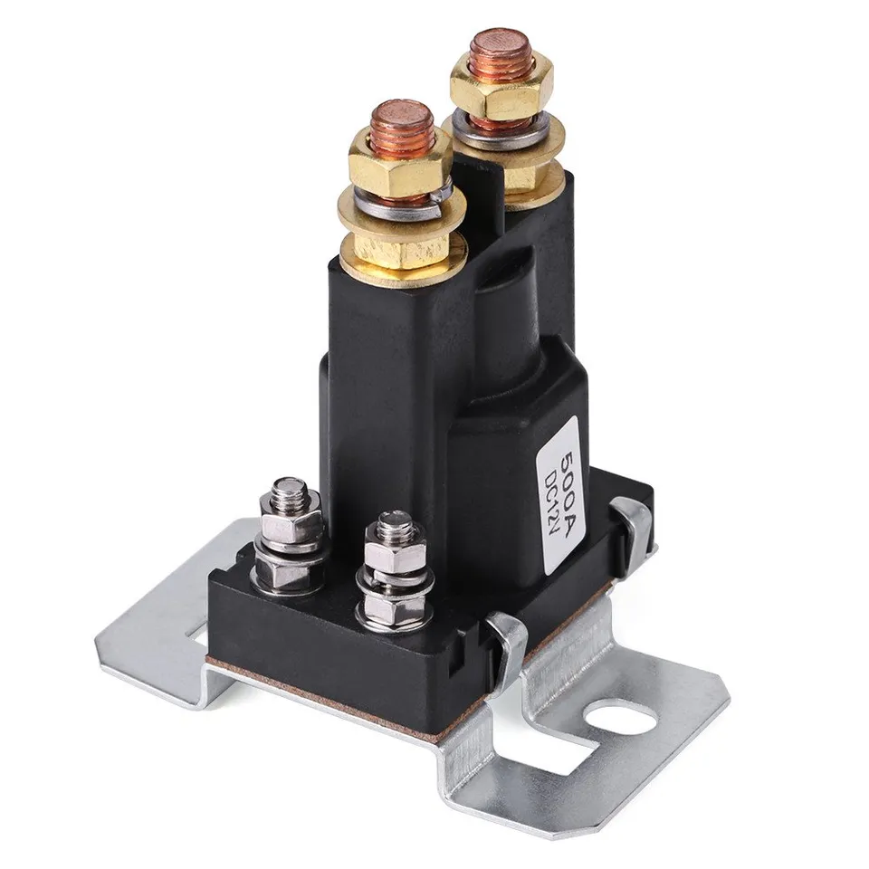 Kuuleyn Rele Avviamento 500A 12V DC SPST Solenoide