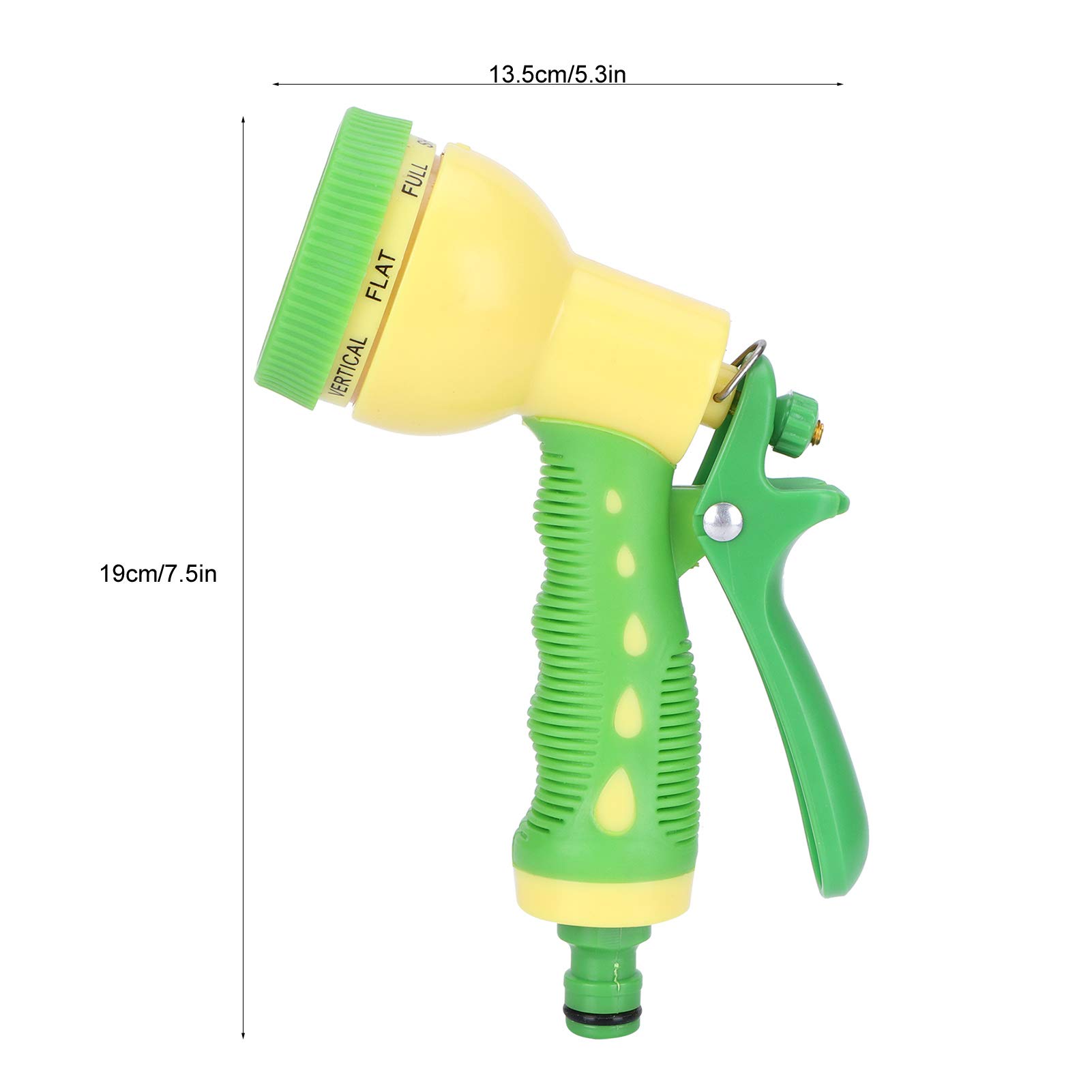 Kuuleyn Pistola Irrigazione Giardino 8 Getti Lancia Alta Pressione