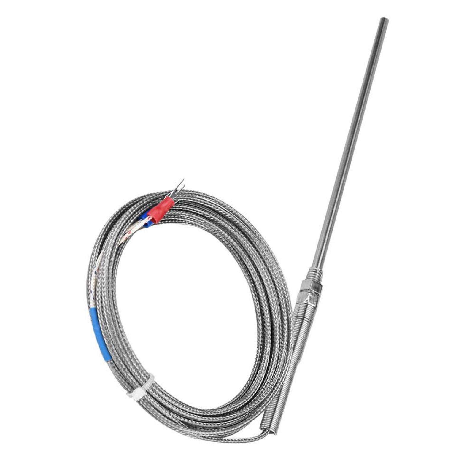 Kuuleyn Tipo K termocoppia M8 150mm 2pz cavo 5m 400°C