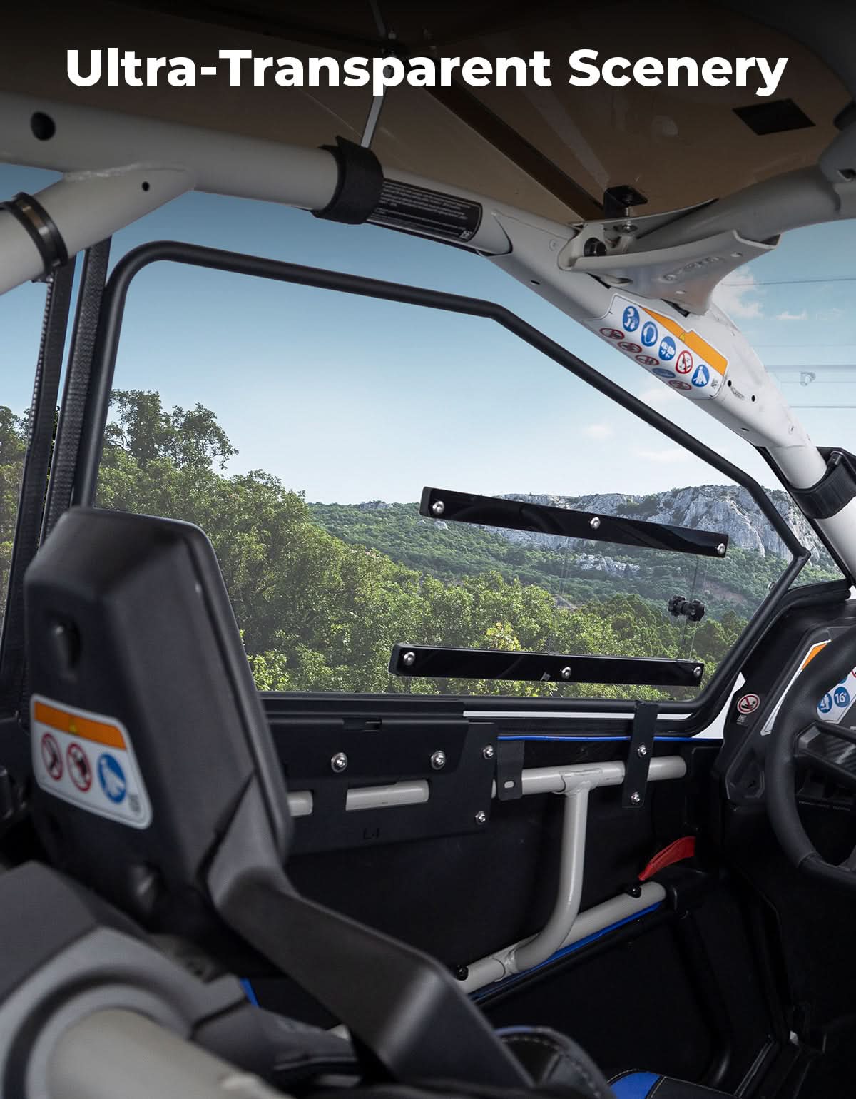 KEMIMOTO Maverick X3 MAX Porte Superiori Rigide Ventilate