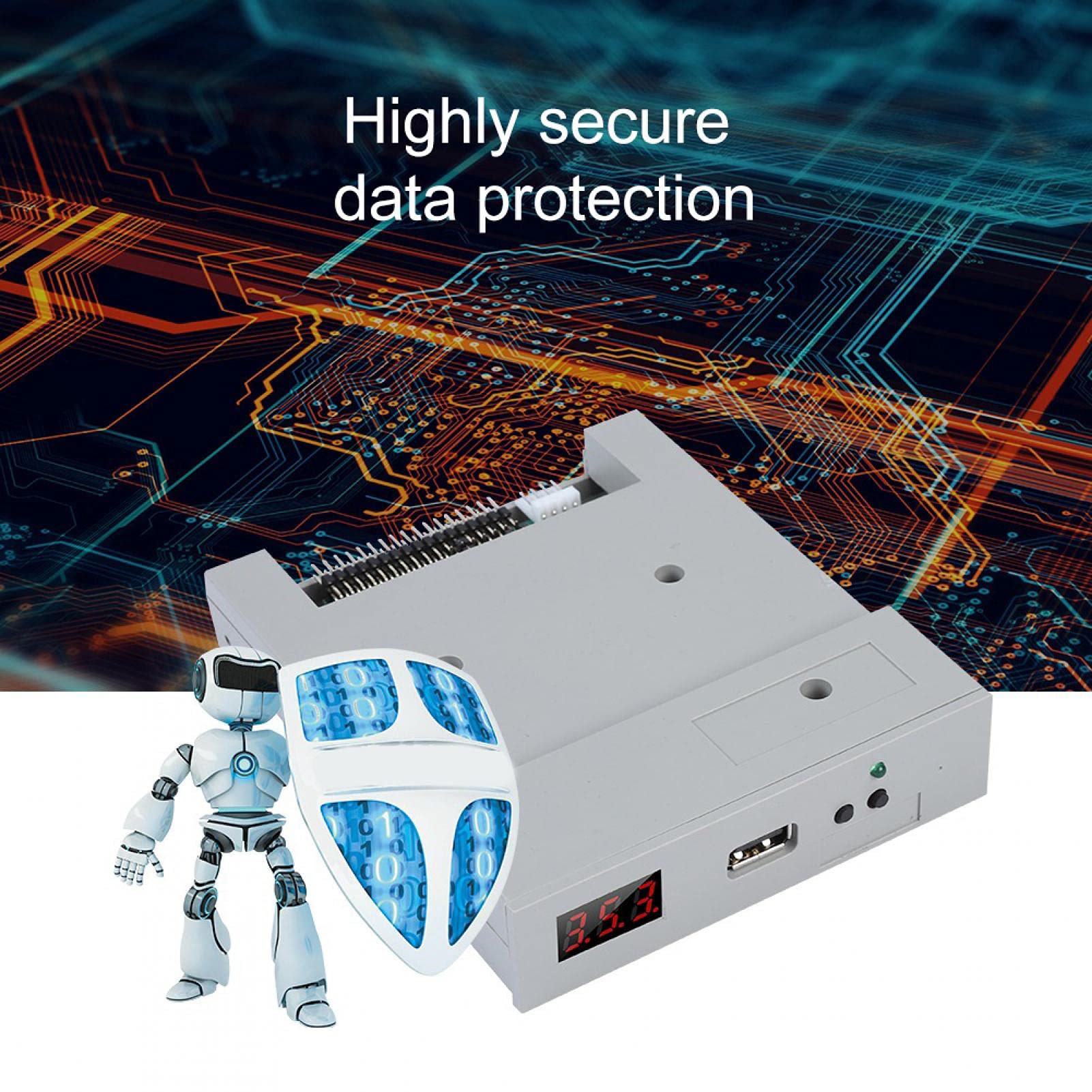 Kuuleyn SFR1M44-U100 emulatore floppy bianco USB 5V