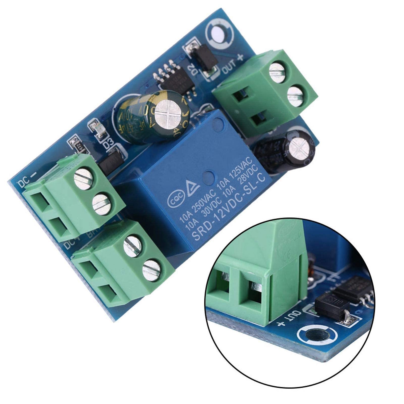 Kuuleyn modulo commutazione batteria DC 12-48V 10A