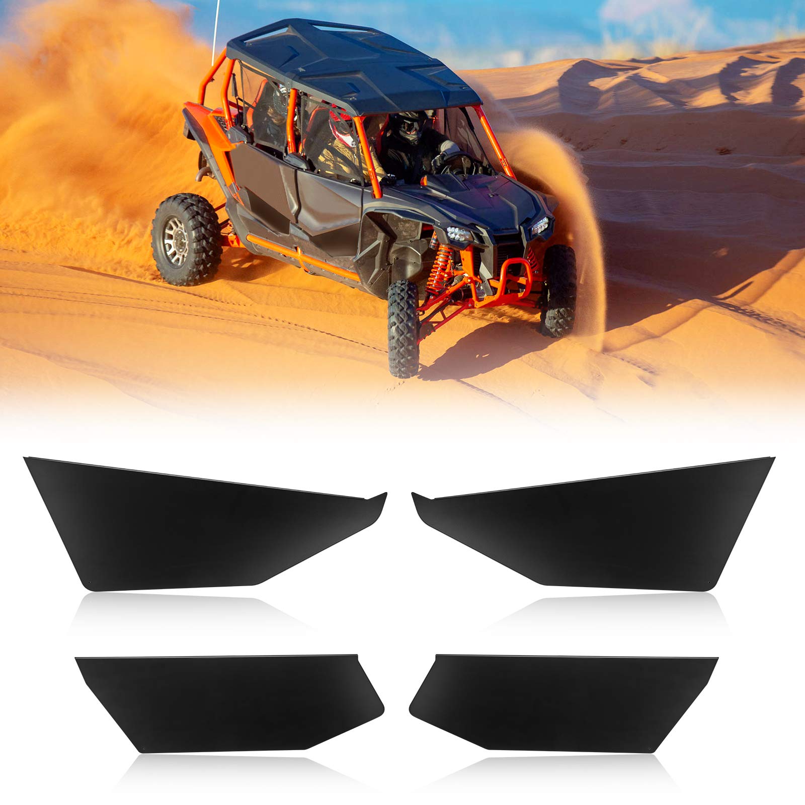 KEMIMOTO B0102-01101BK Pannello Porta UTV Honda Talon Basso