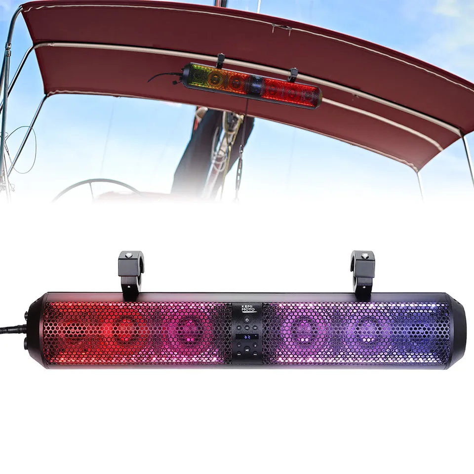KEMIMOTO soundbar nautica 28" Bluetooth RGB 500W