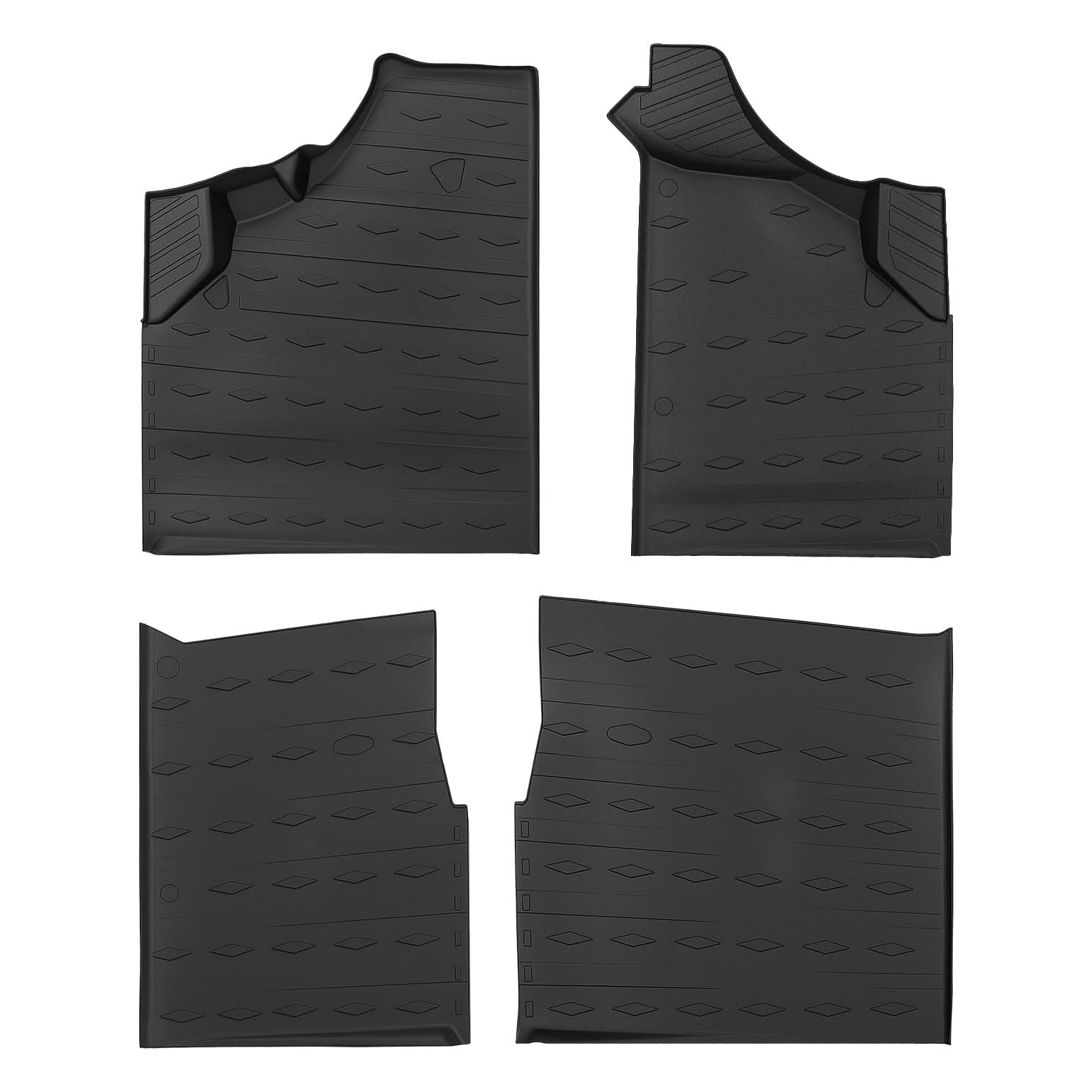 KEMIMOTO Defender MAX tappetini gomma 4pz all-weather TPE