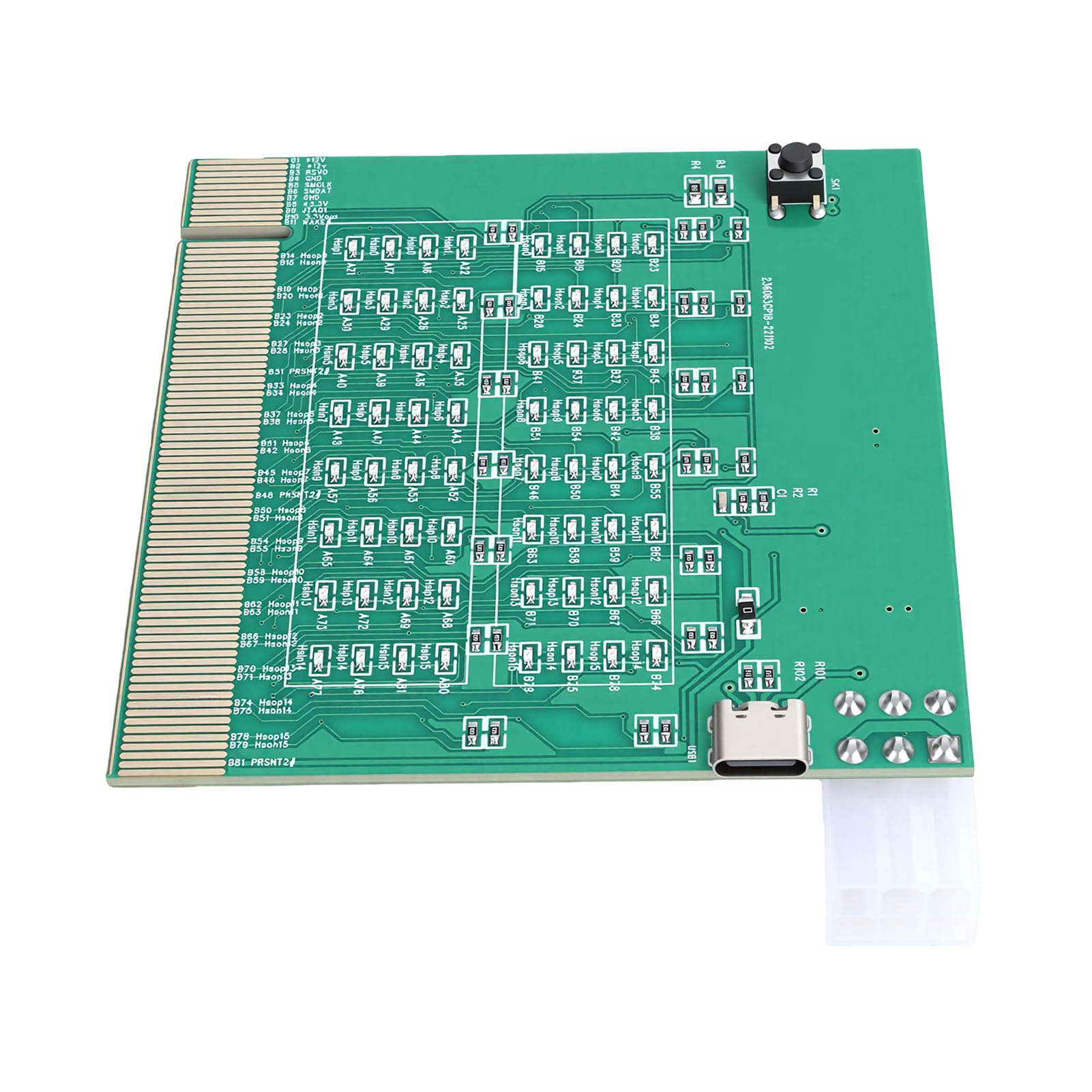 AOWINHIT Tester PCIe 16X scheda diagnostica LED 1 pz