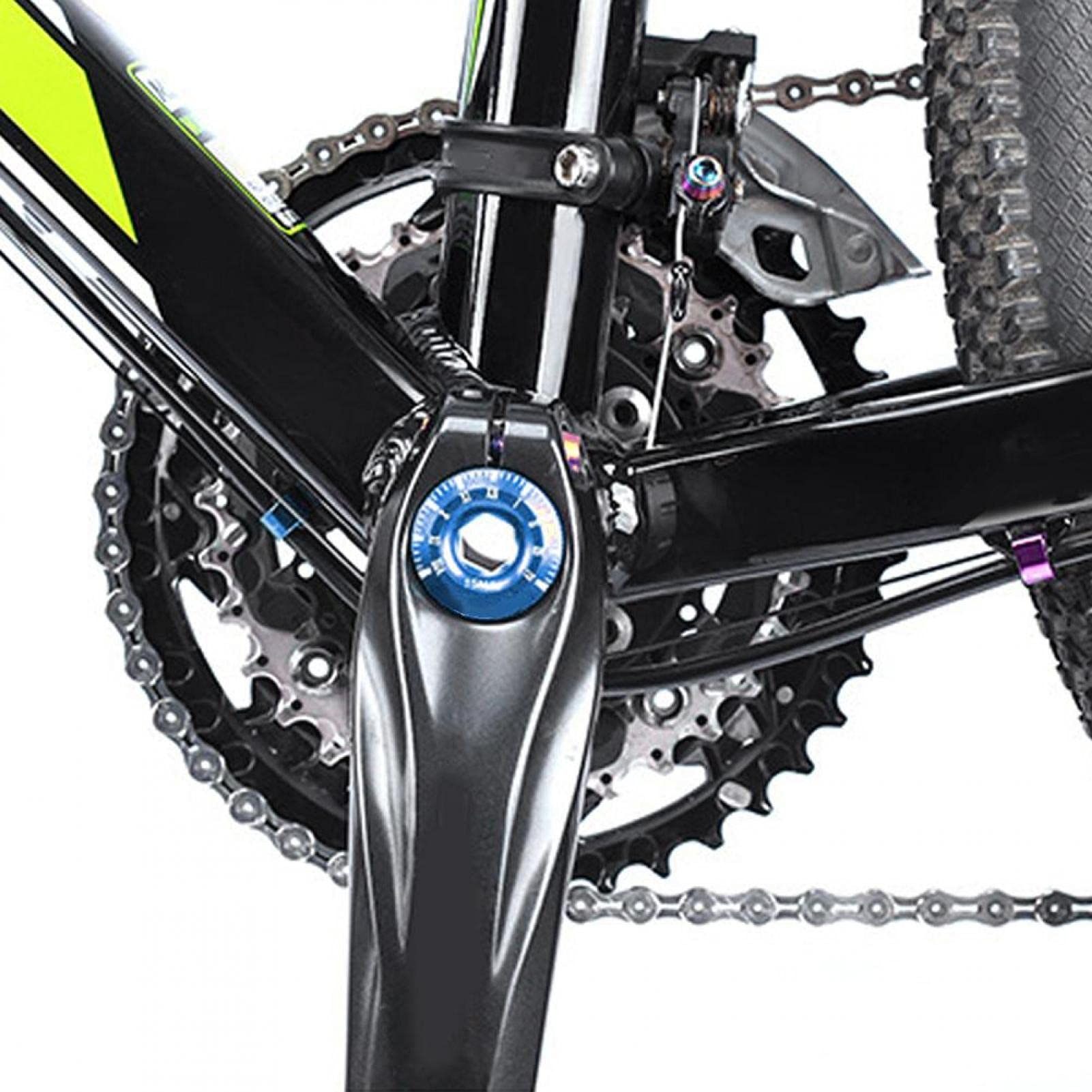 Kuuleyn M18 vite pedivella bici in alluminio antipolvere
