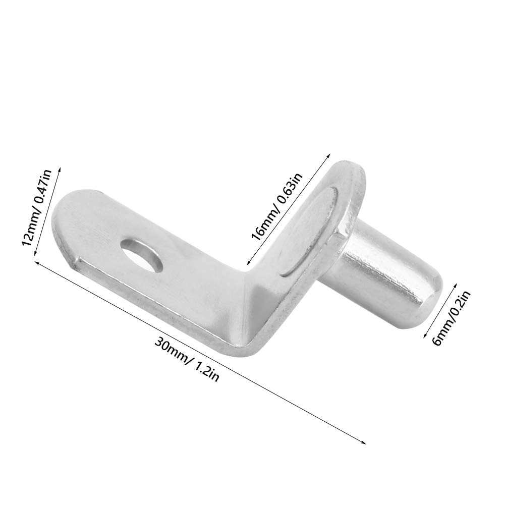 Kuuleyn supporti mensole 10 pezzi 30 mm metallo