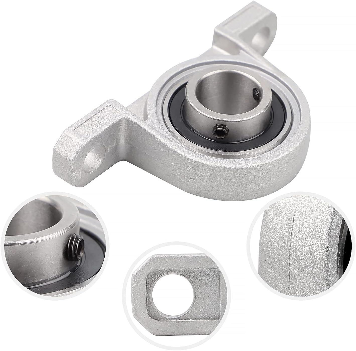 Kuuleyn KP003 cuscinetto con supporto 17 mm lega zinco