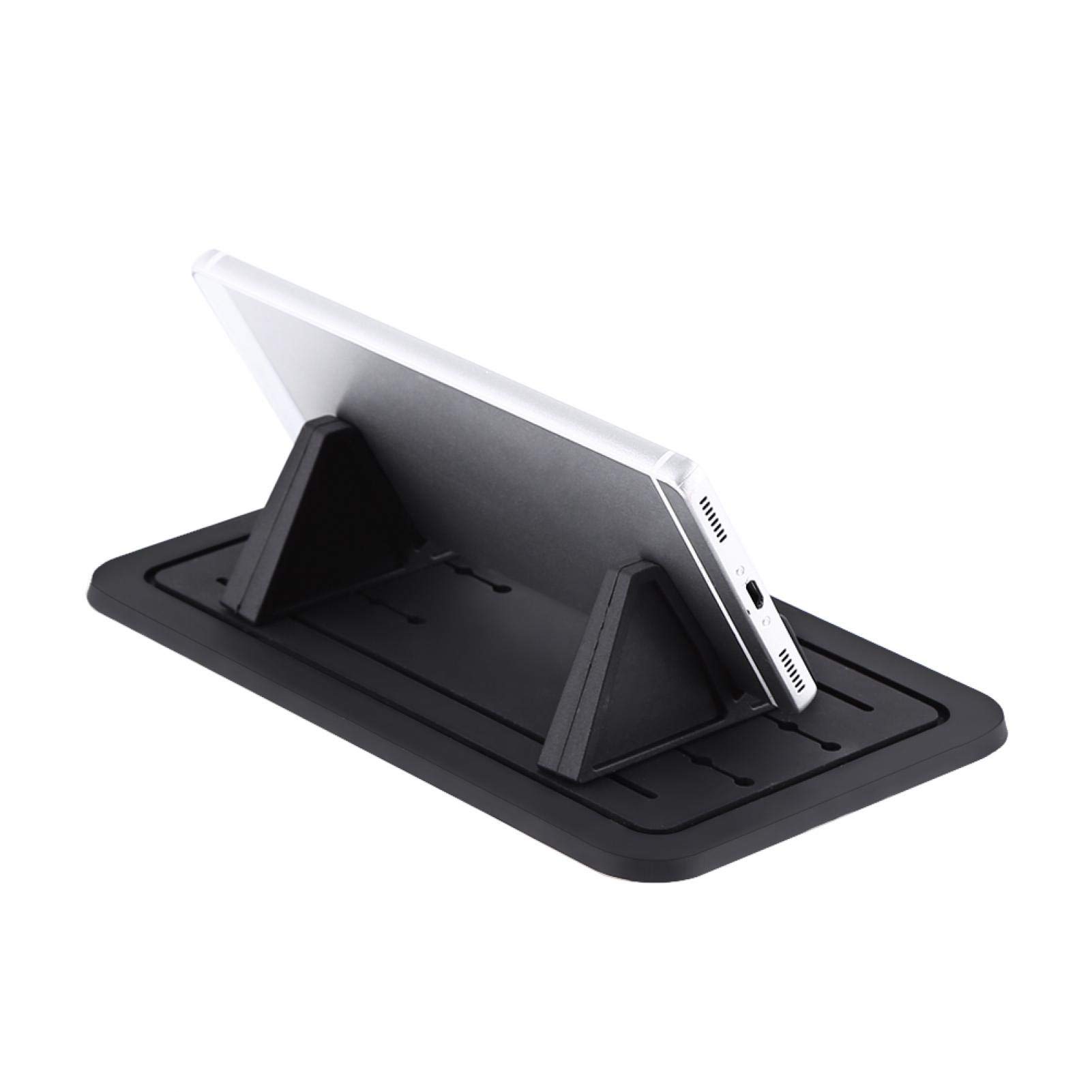 Kuuleyn Supporto Telefono Auto Nero Gel Silicone Antiscivolo