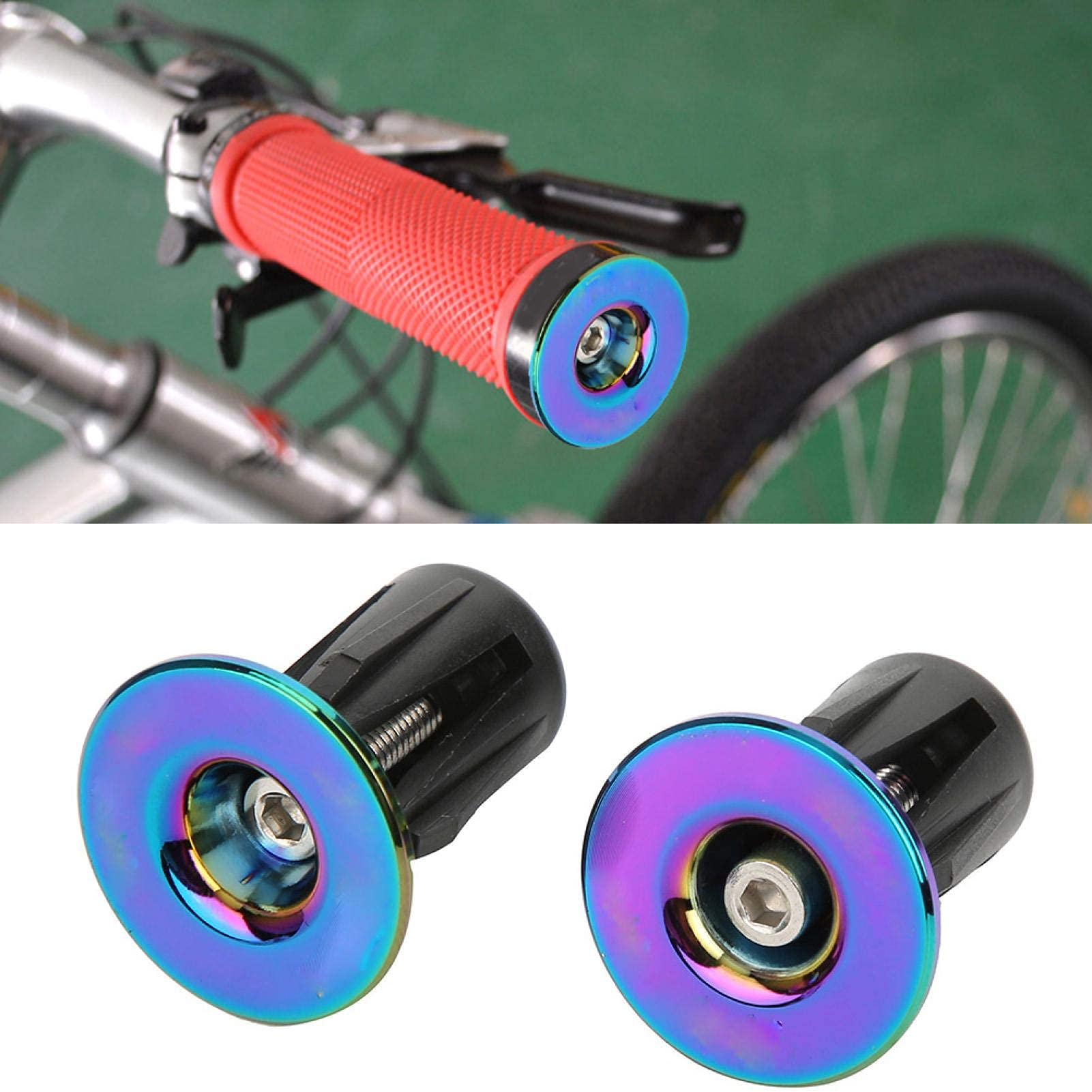 Kuuleyn tappi manubrio bici 22-24 mm alluminio 1 paio