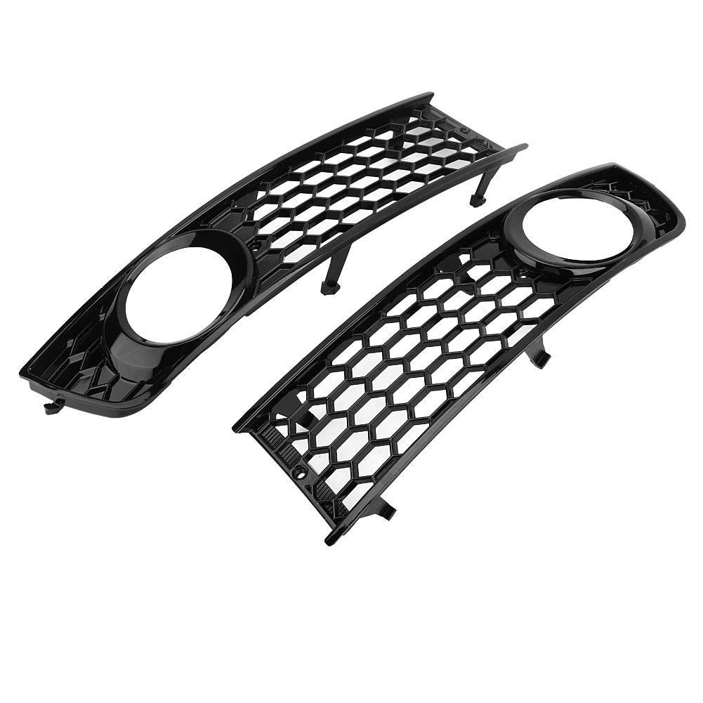 Kuuleyn Griglia Fendinebbia Audi A4 B6 2 Pezzi Nera ABS