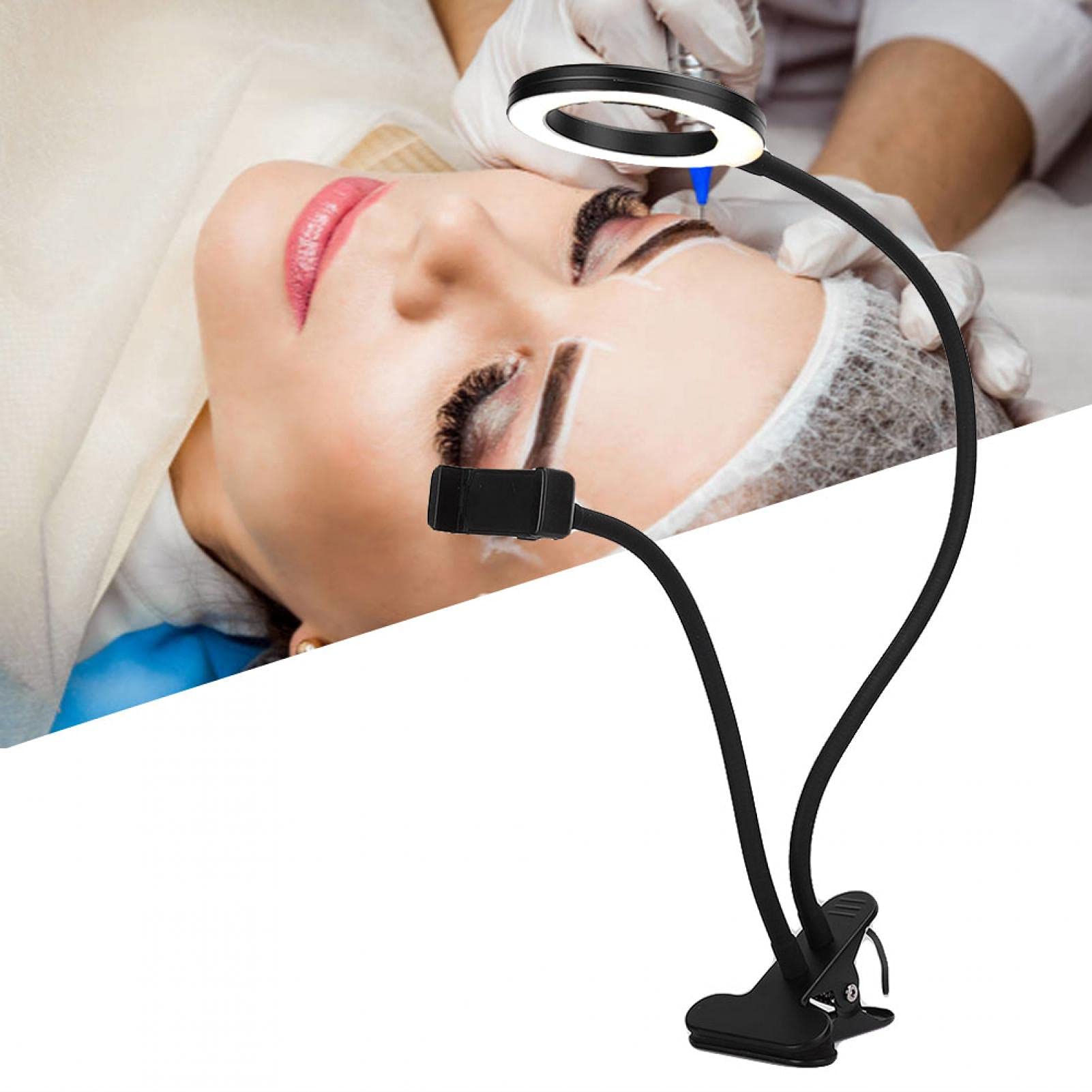 Kuuleyn Lampada LED a clip USB luce regolabile 7W
