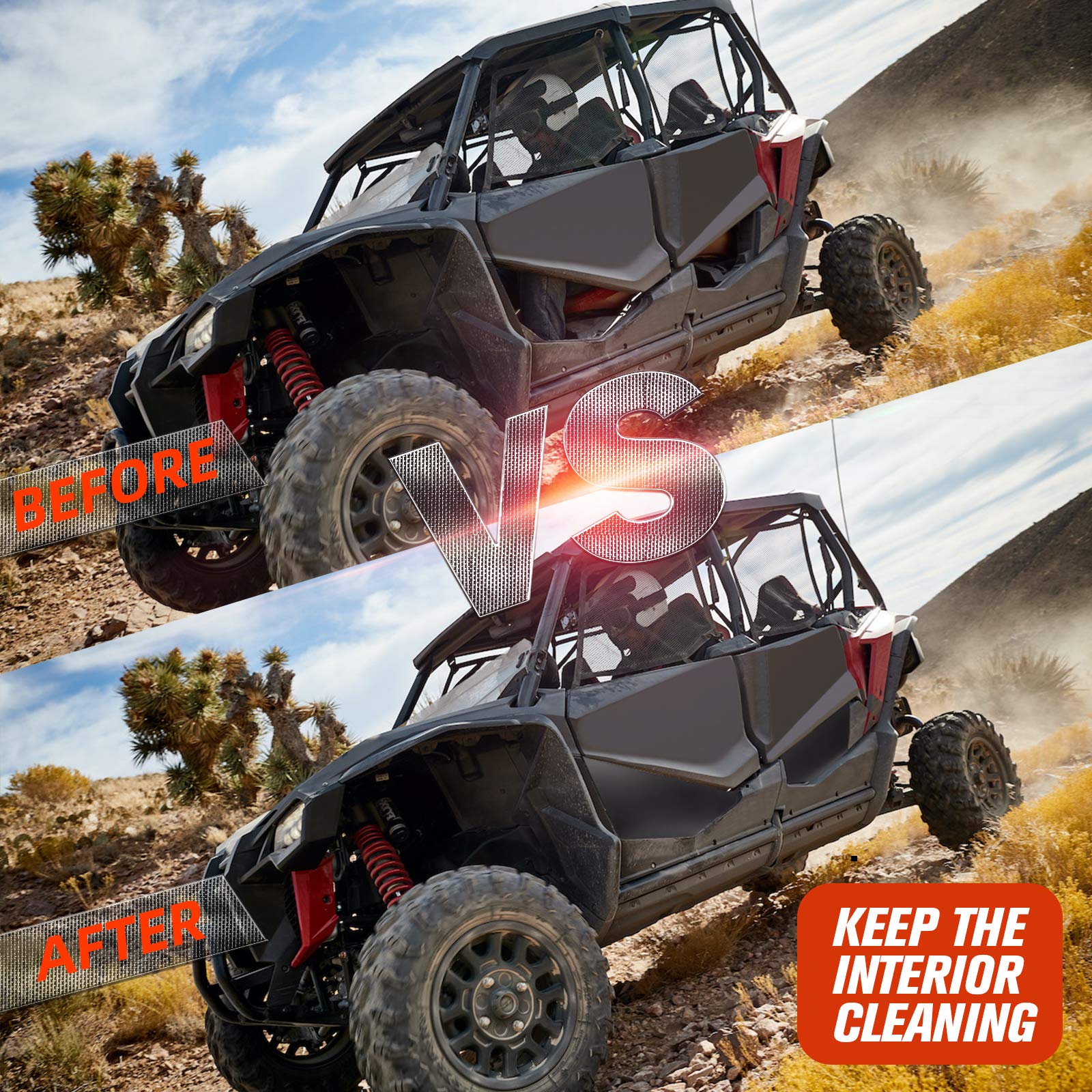 KEMIMOTO B0102-01101BK Pannello Porta UTV Honda Talon Basso